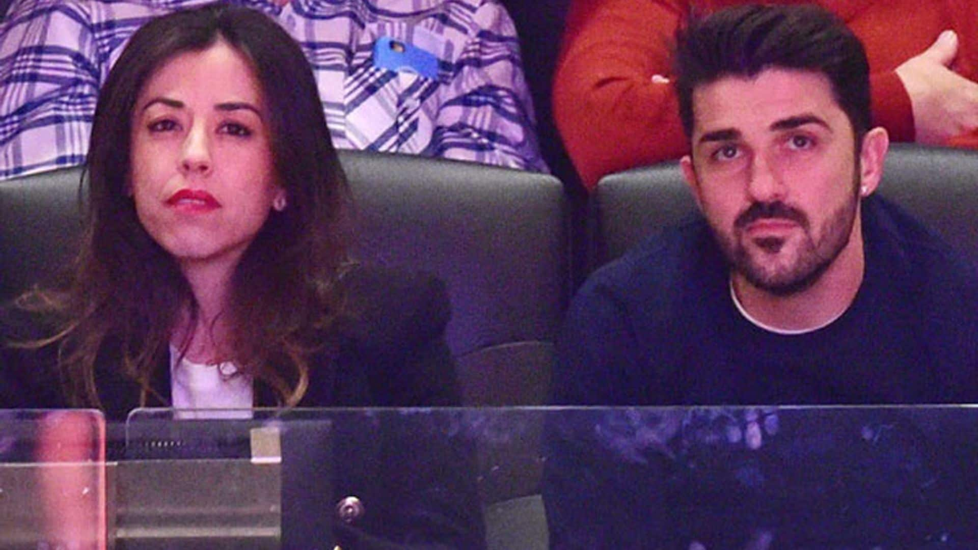 David Villa, éxito y salidas en pareja en la Gran Manzana