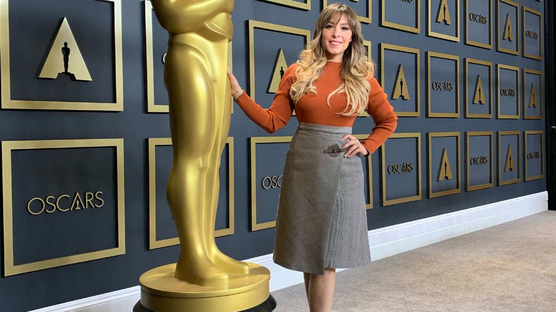 Gisela habla en exclusiva para HOLA.com de los Oscar: 'Estarán sentados delante de mí Brad Pitt y Di Caprio'