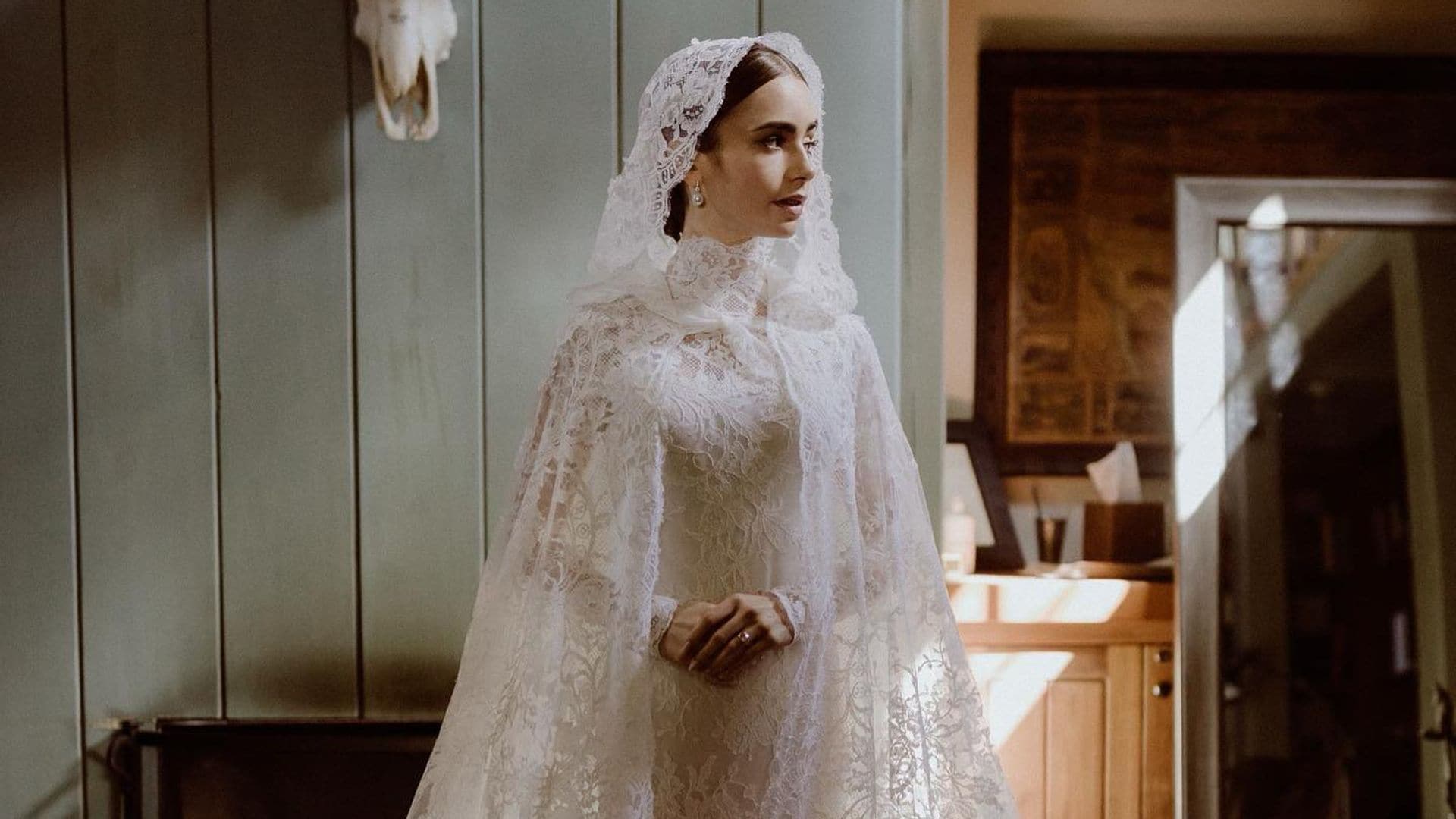 La nueva generación de estrellas no quiere vestidos novia clásicos: palabra de Lily Collins, Blanca Padilla y otras chicas con estilo