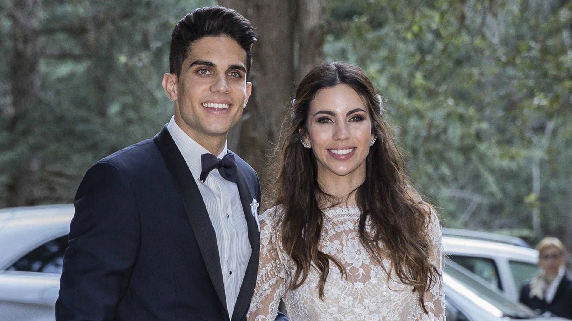 Recordamos cómo fue el ‘sí quiero’ de Marc Bartra y Melissa Jiménez