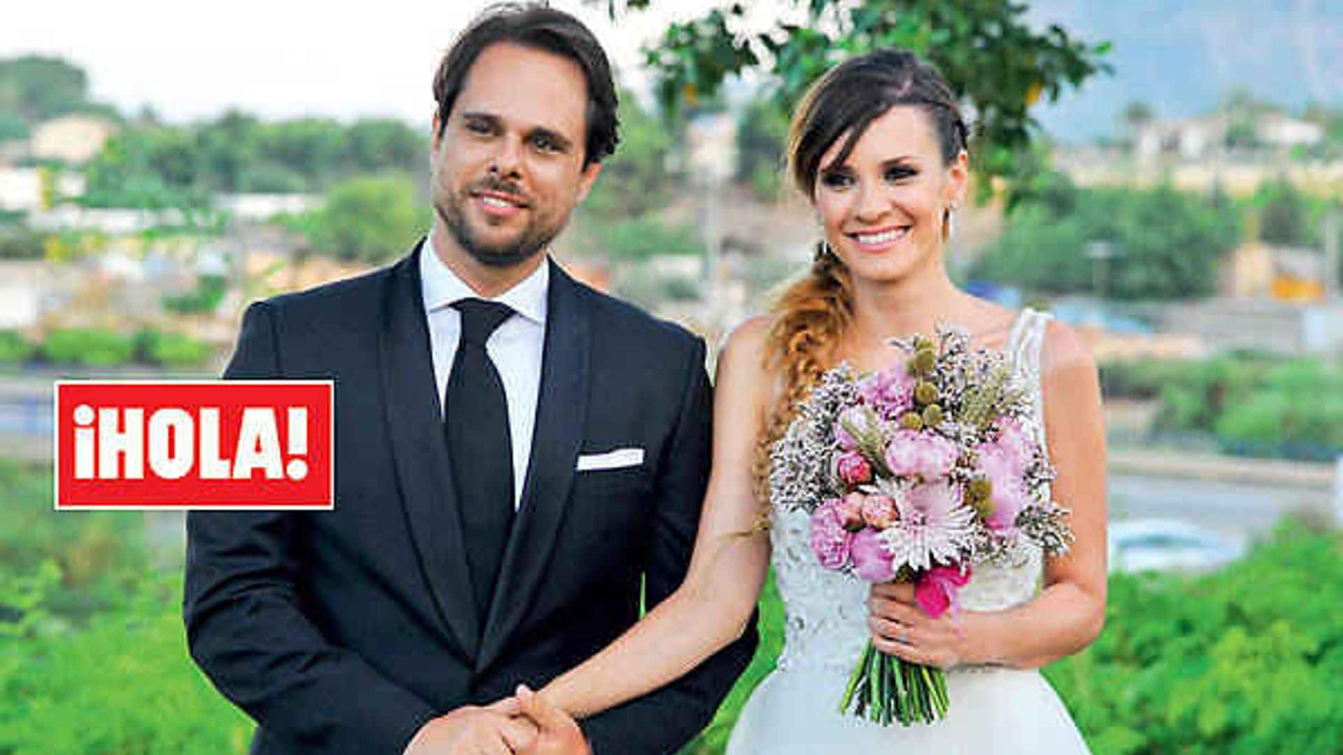 En ¡HOLA!, el primer vestido de novia de Elena Ballesteros que podrás ver en exclusiva