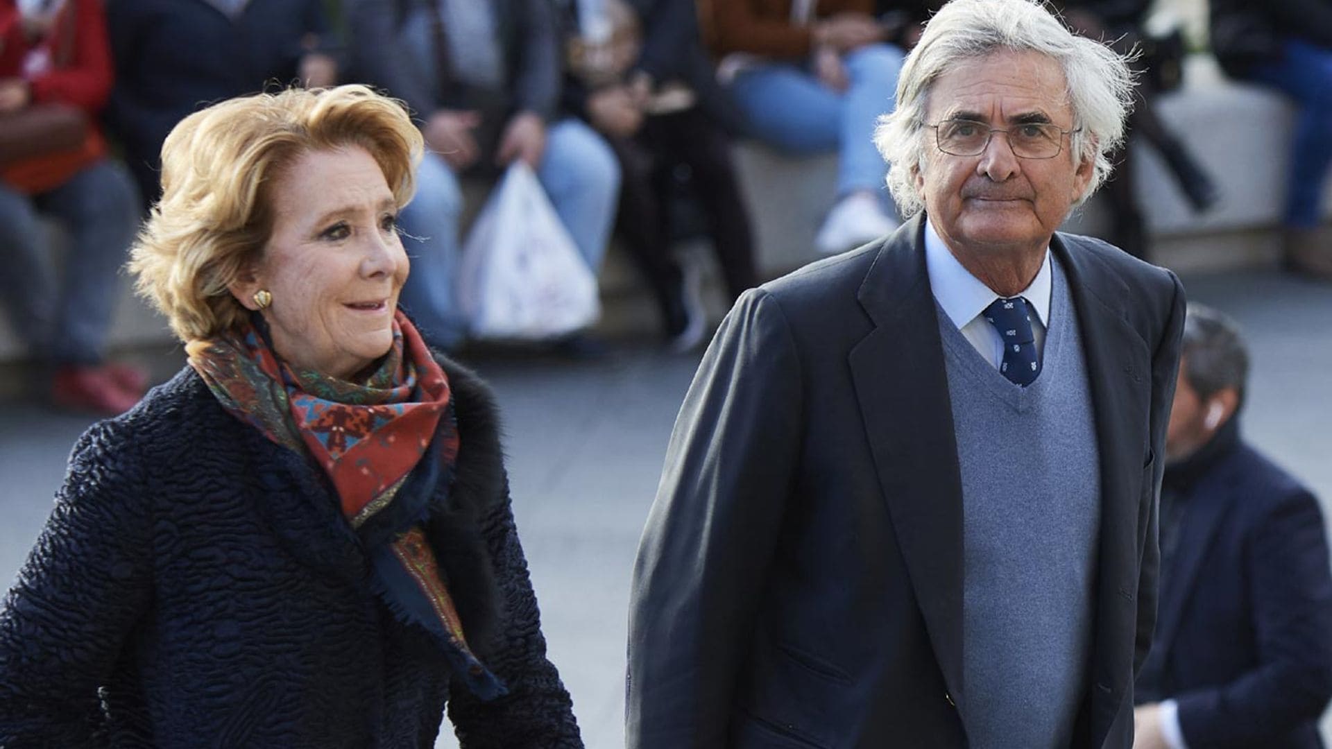 La rapidez de Esperanza Aguirre al notar los síntomas de su marido