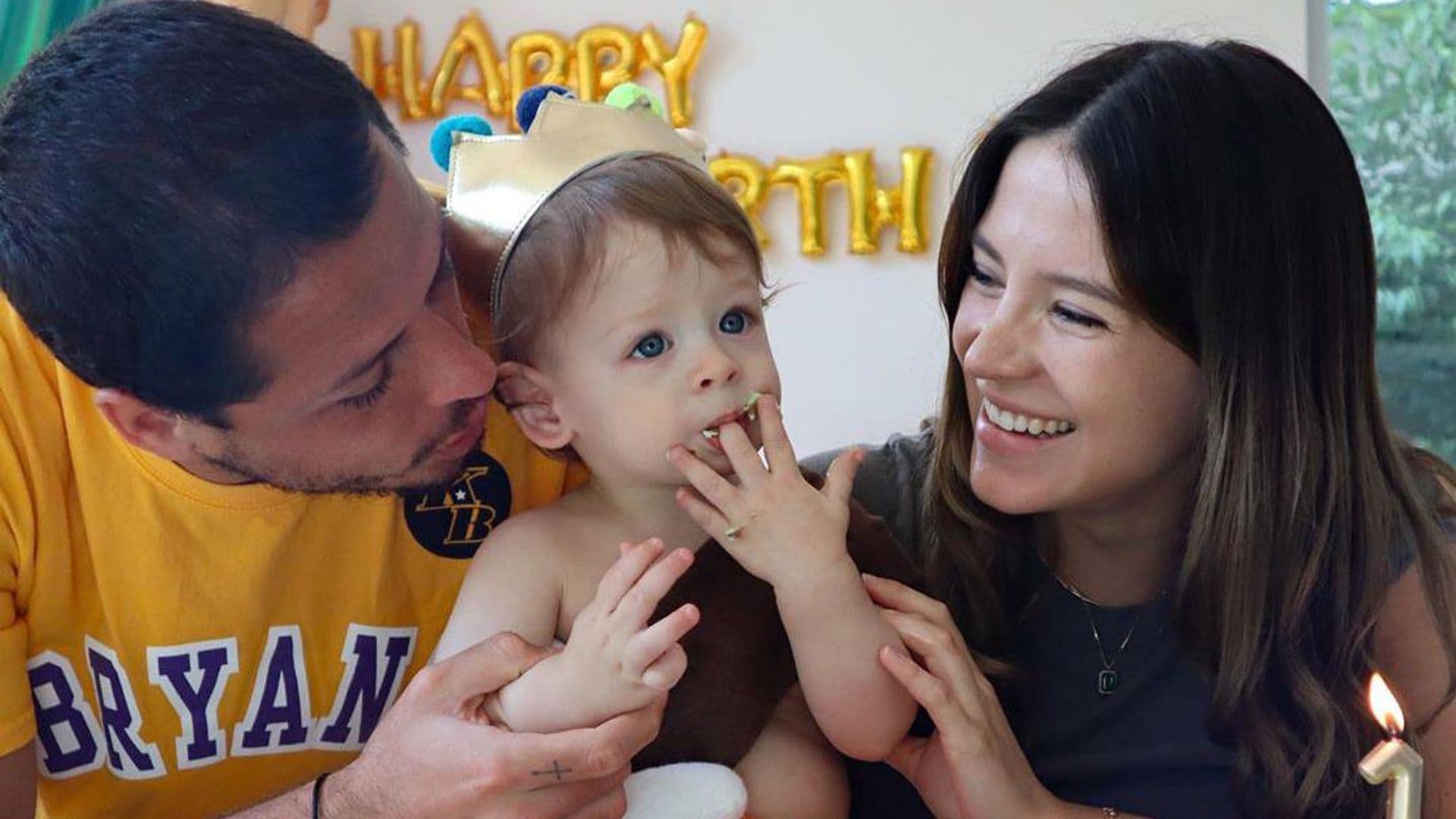 Noah, el bebé de Javier ‘Chicharito’ Hernández celebra su primer cumpleaños