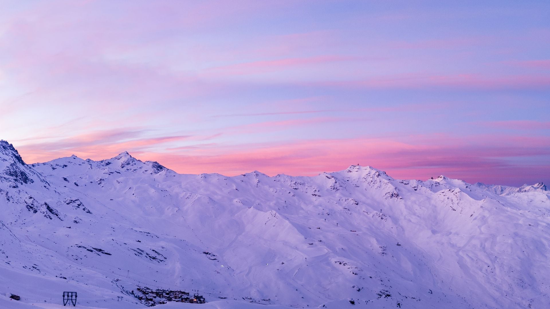 Estación de esquí de Val Thorens, en Los 3 Valles, elegida en los World Ski Awards como la mejor estación de esquí del mundo