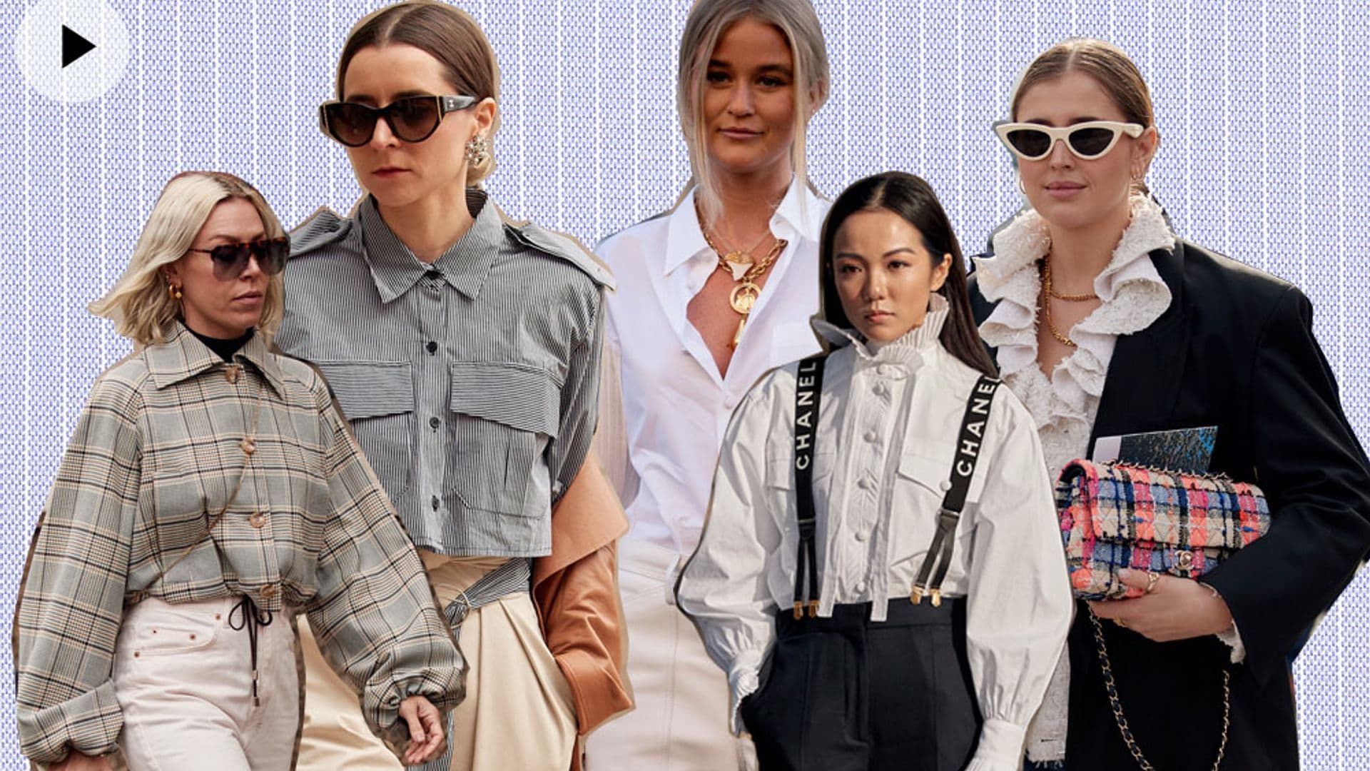 Cómo llevar una camisa básica si no te gustan los looks clásicos: 10 ideas vistas en el 'Street Style'