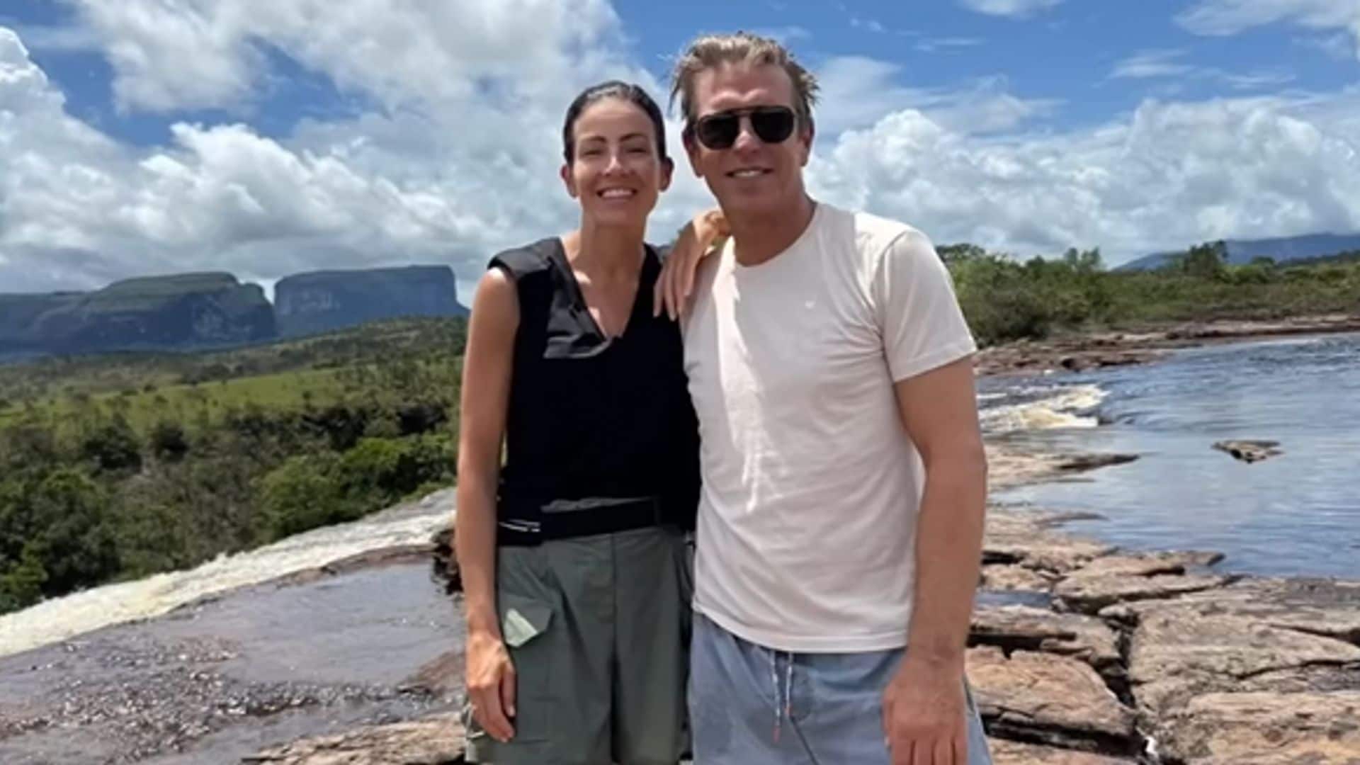 El emocionante viaje en familia de Virginia Troconis a Venezuela, su país natal, tras seis años sin visitarlo