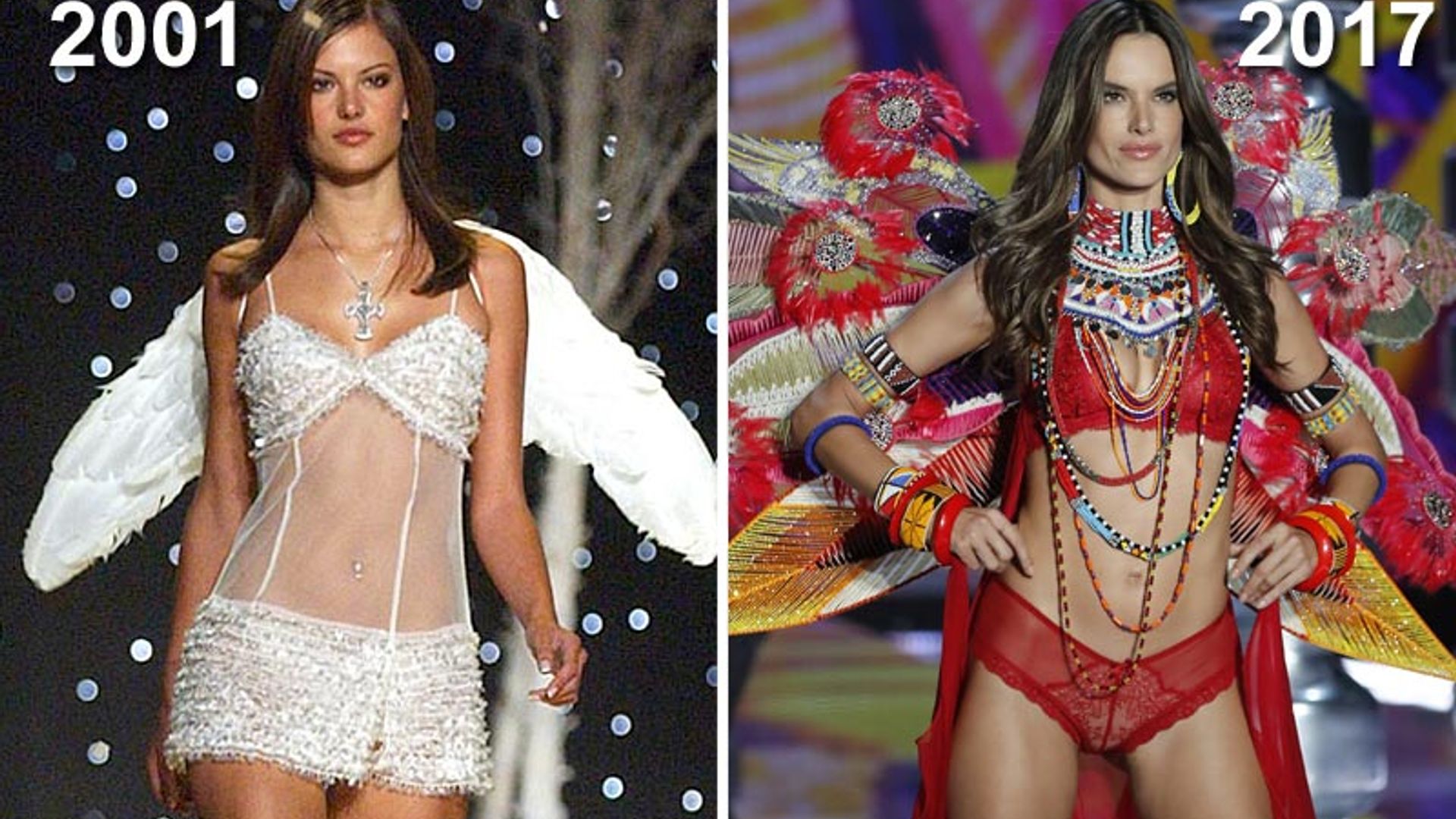 Alessandra Ambrosio, 17 años y una meteórica carrera como ángel de Victoria's Secret