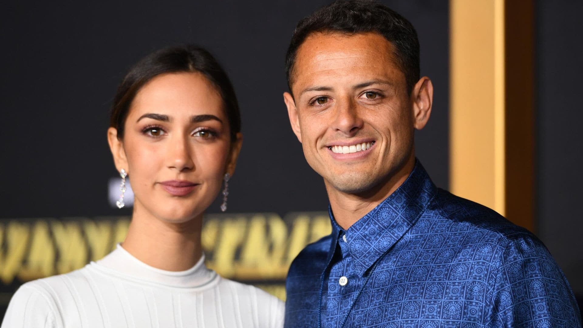 Javier ‘Chicharito’ Hernández y Nicole McPherson debutan como pareja en una alfombra roja