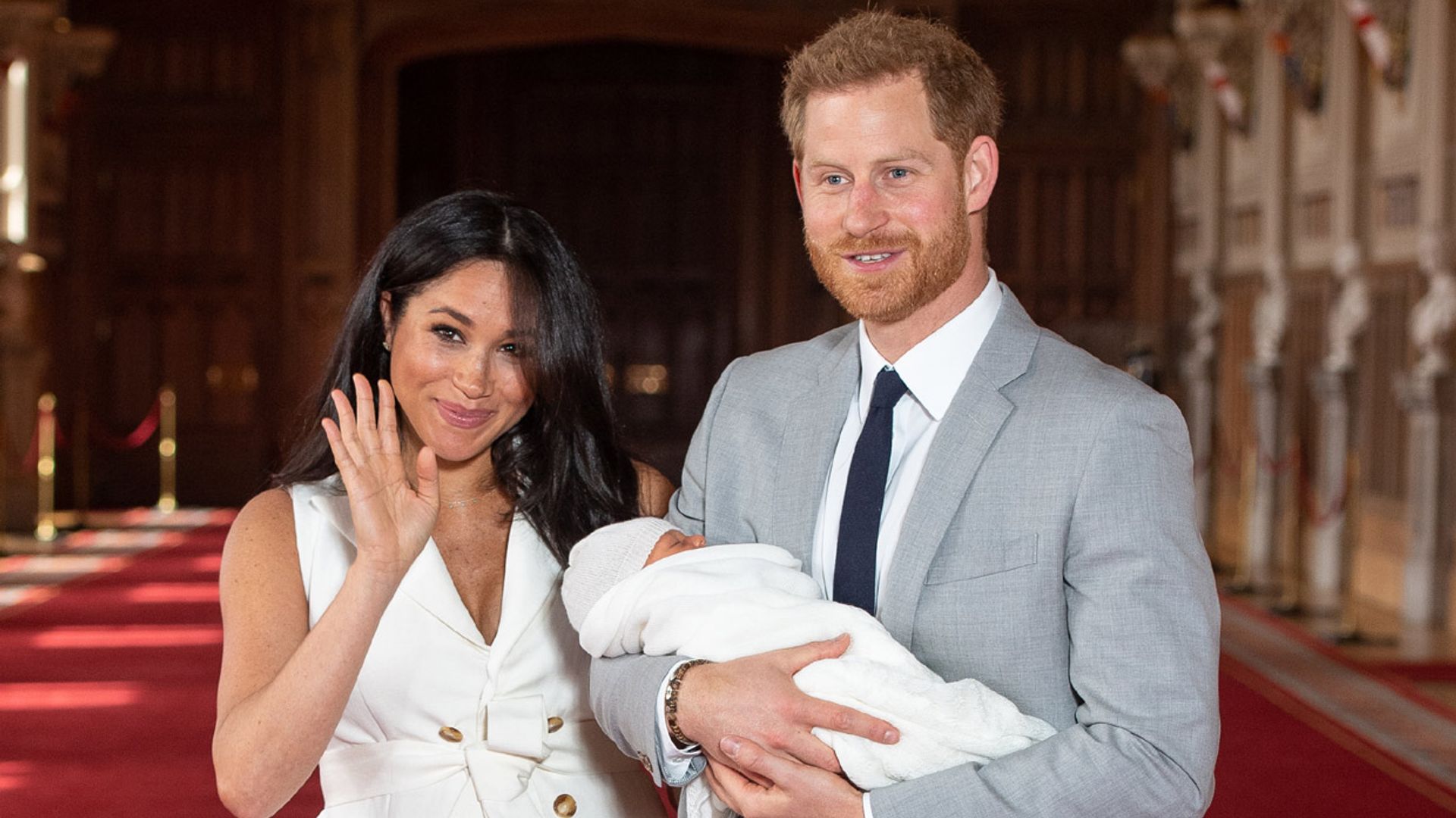 Archie Harrison: así se llama el primer hijo del príncipe Hary y Meghan