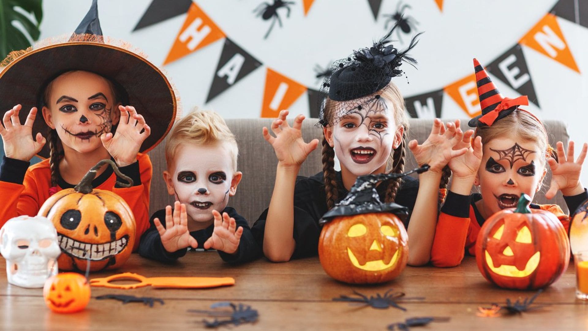 Ideas rápidas para celebrar Halloween en casa con los niños