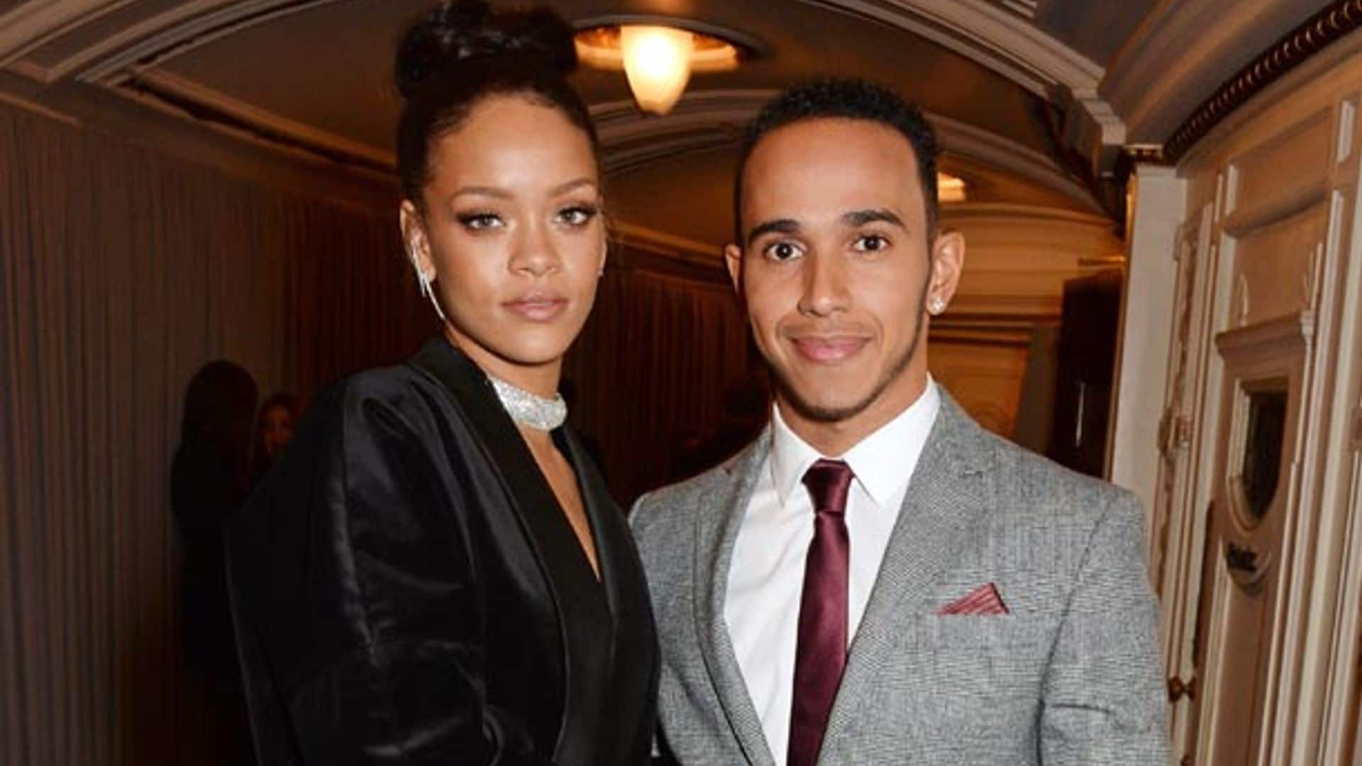 Rihanna y Lewis Hamilton, ¿algo más que una buena amistad?