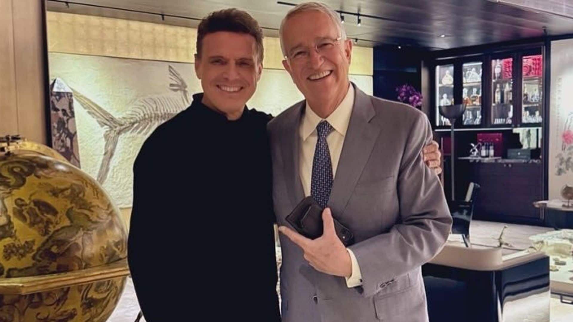 Luis Miguel, el invitado especial a la cena en casa de Ricardo Salinas Pliego