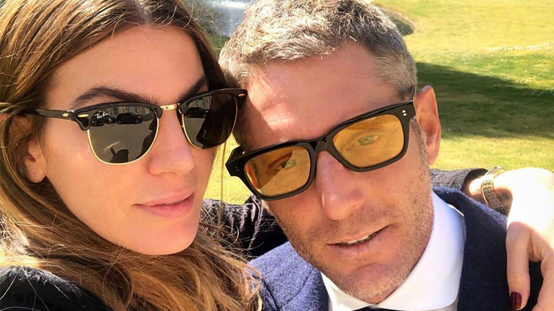 Lapo Elkann, arropado por su ex Bianca Brandolini en el funeral de su abuela la princesa Marella