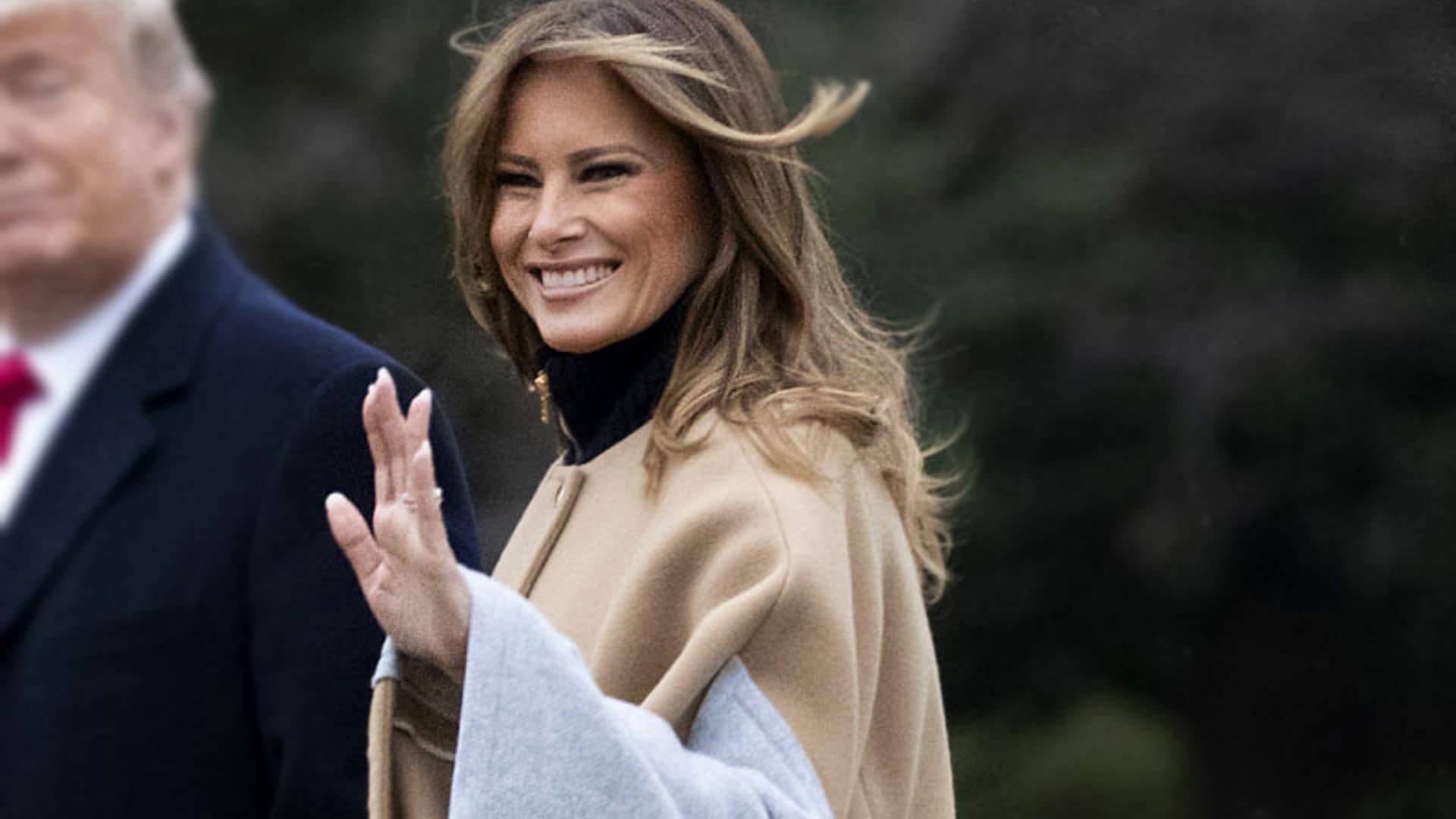 Las rompedoras prendas que Melania Trump copia a doña Letizia y Máxima de Holanda