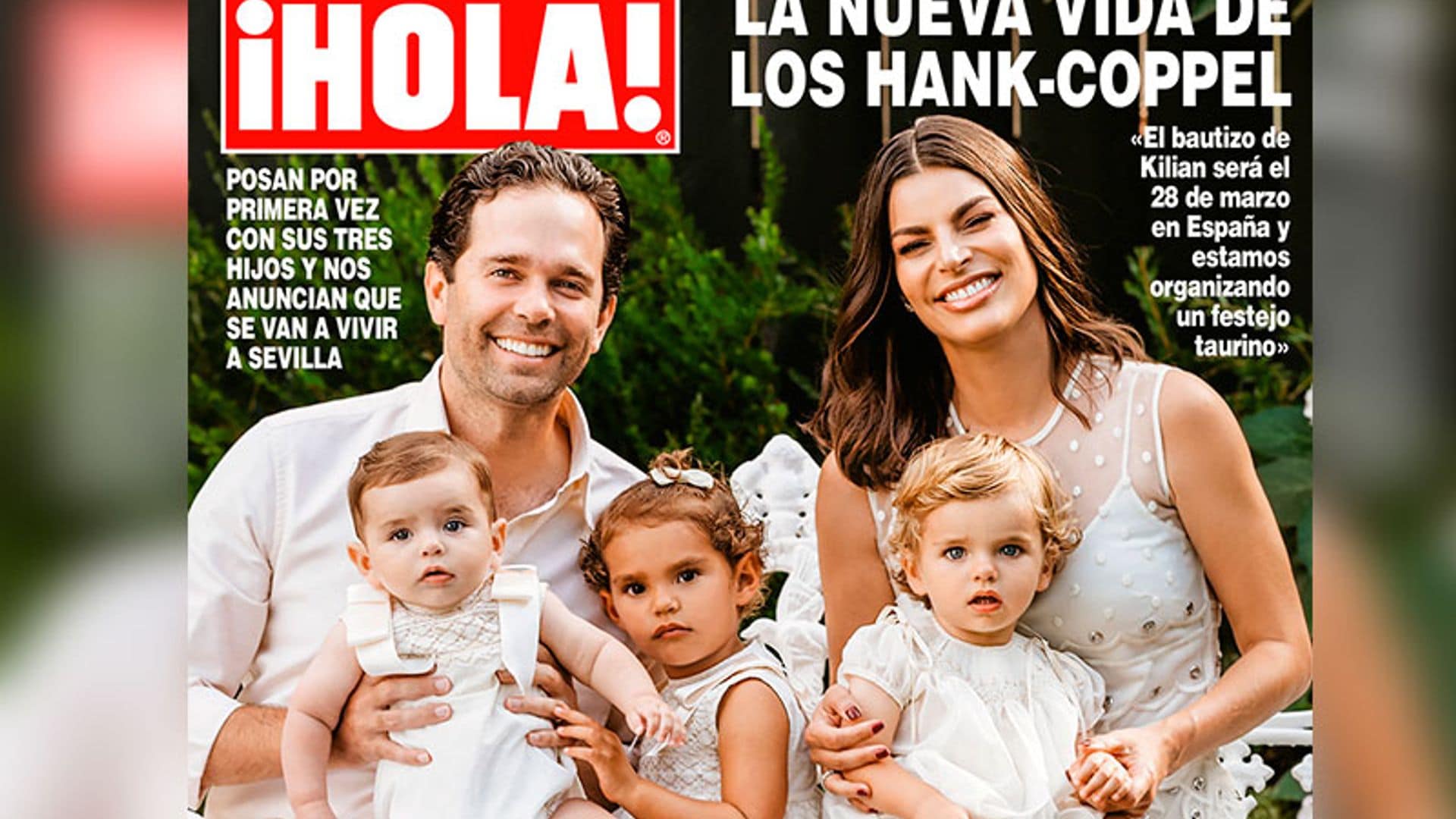 En ¡HOLA!, la nueva vida de Bárbara Coppel y Alejandro Hank Amaya