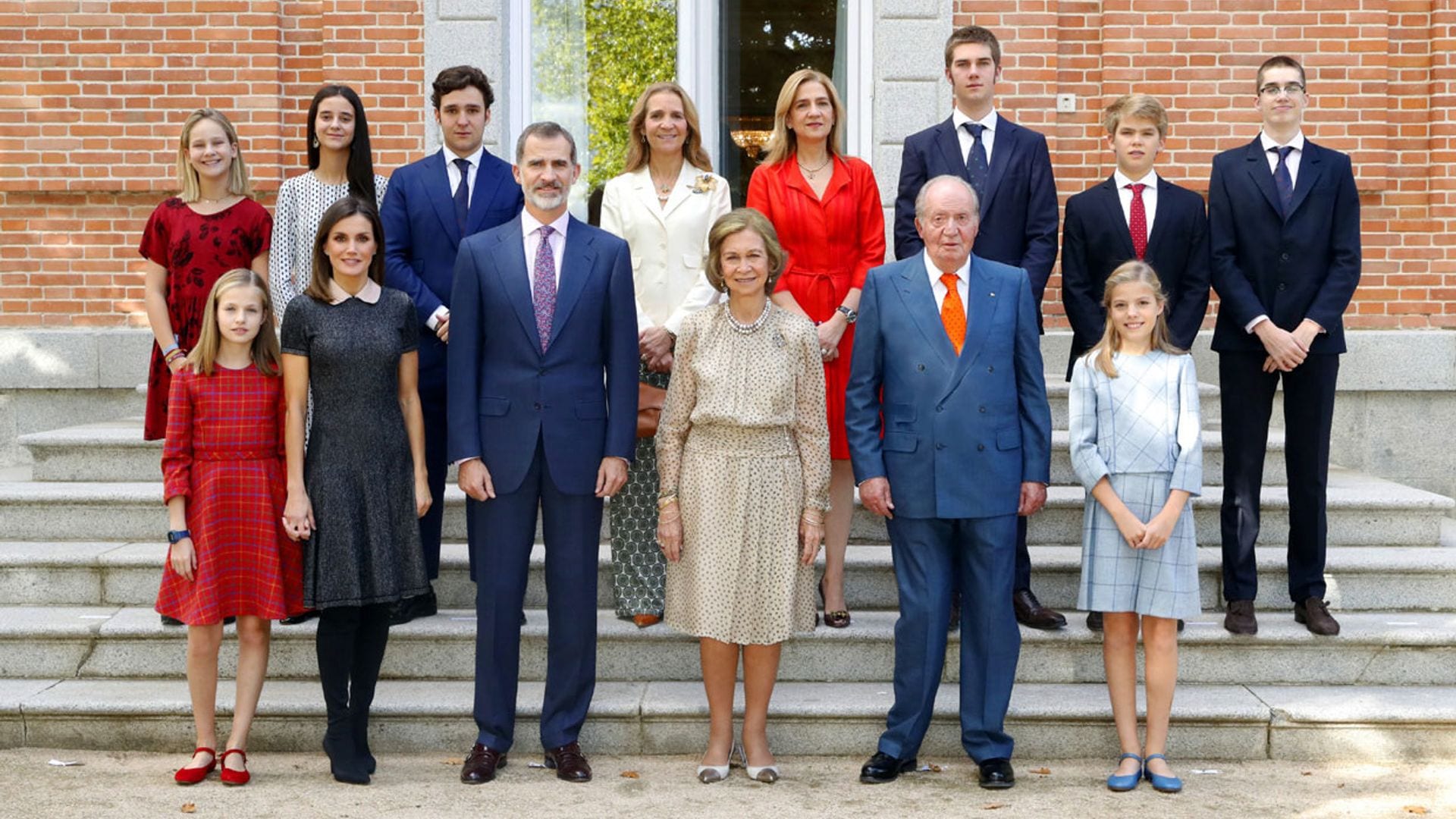 Recordamos la última imagen de la princesa Leonor con todos sus primos a 48 horas de la reunión familiar