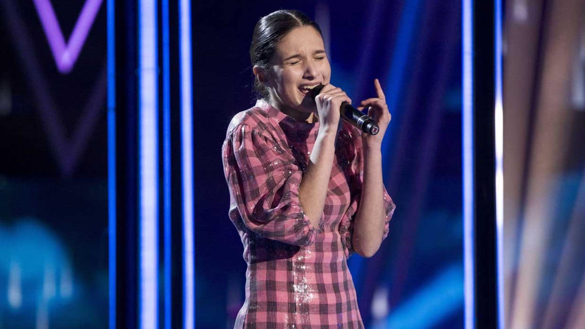 Una deslumbrante Irene Gil se proclama ganadora de 'La Voz Kids'