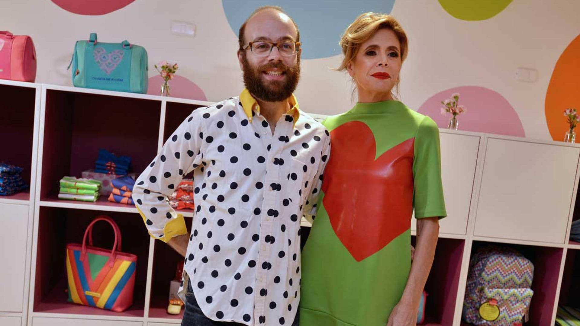 agatha ruiz de la prada y su hijo trist n