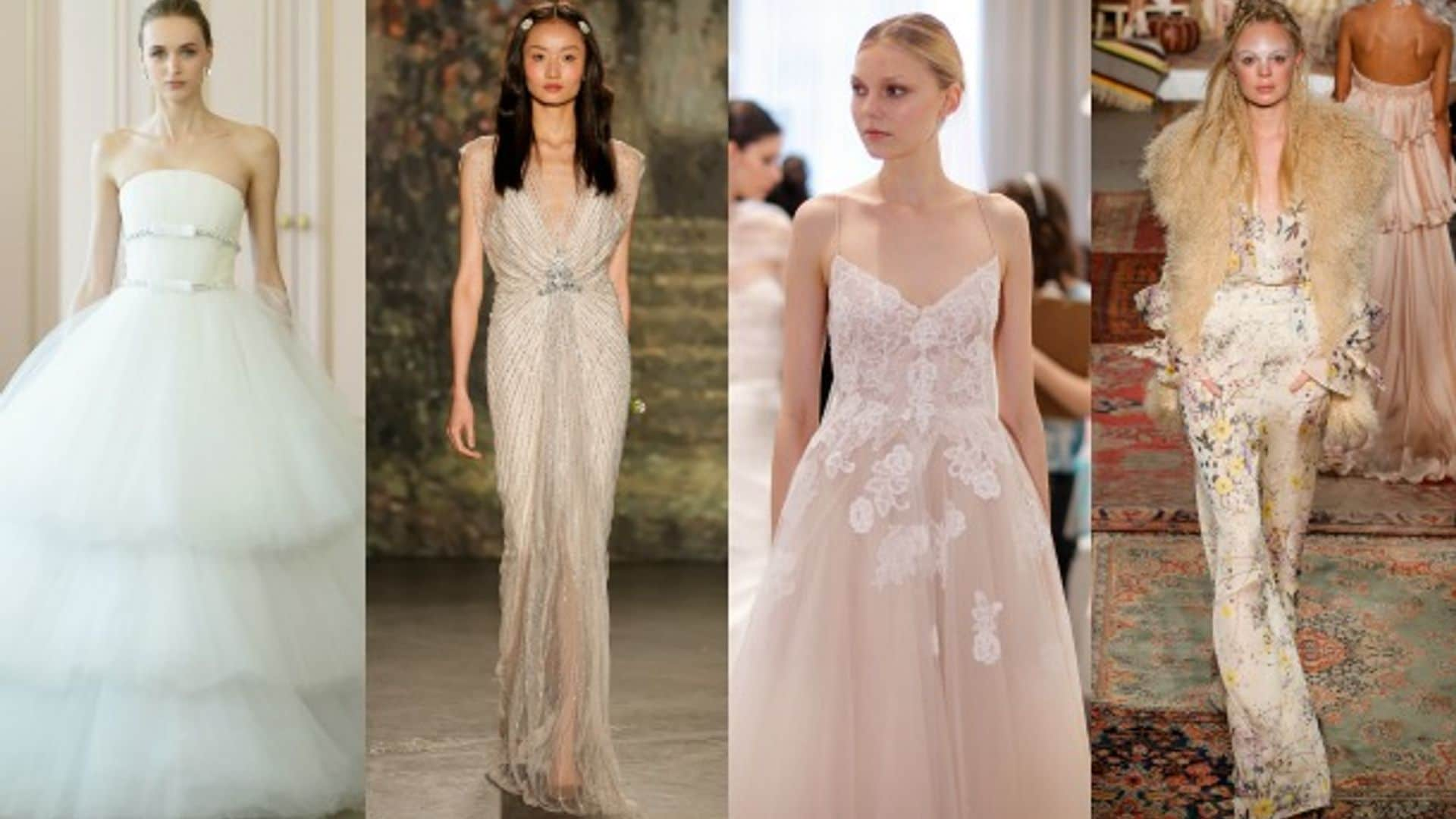 New York Bridal Week: ¡Así son los primeros vestidos de novia de 2016!