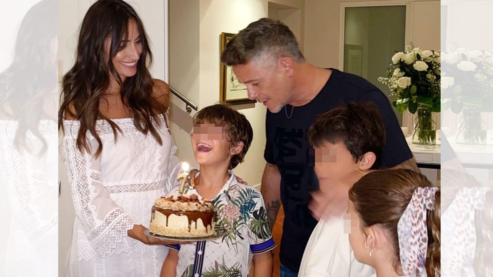 Alejandro Sanz no se pierde la fiesta de cumpleaños de Max, hijo de Rachel Valdés
