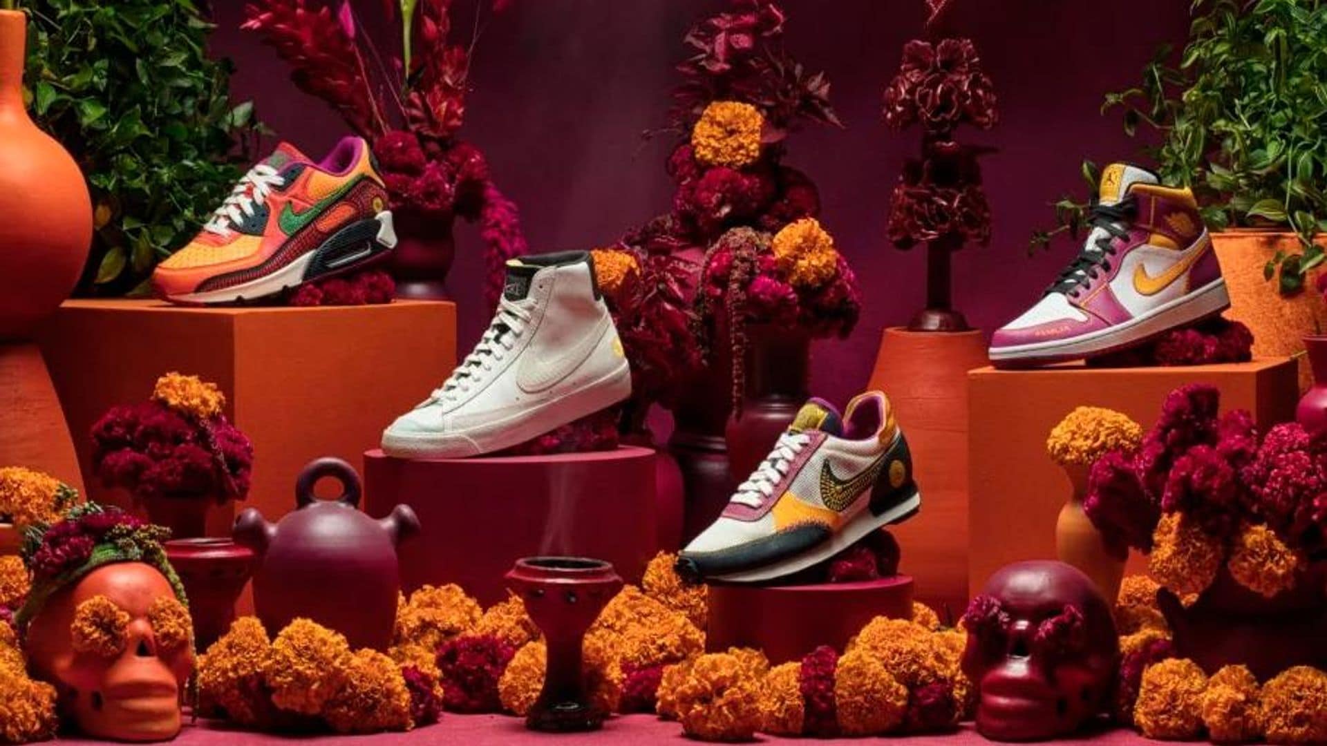 Nike lanza colección inspirada en el Día de Muertos, ¡tienes que verla!