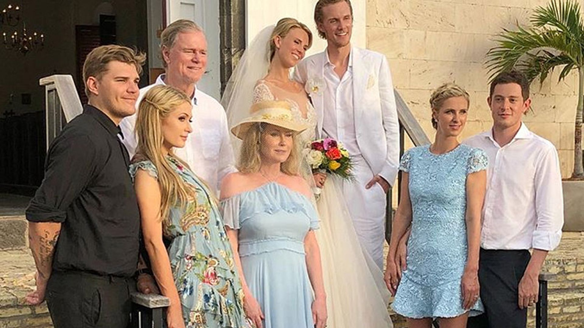 La boda en el paraíso (con fiestón incluido) de Barron, hermano de Paris Hilton