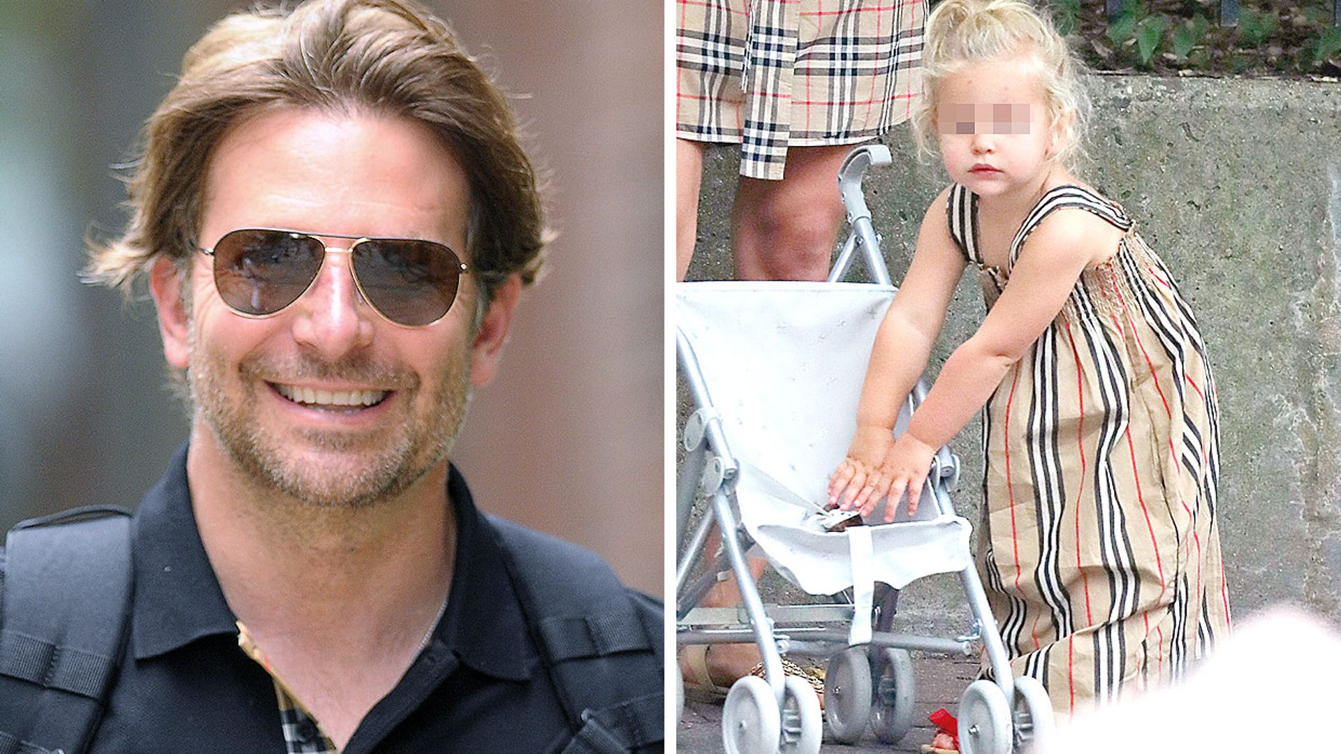 La sonrisa de Bradley Cooper tras visitar a su hija en casa de Irina Shayk