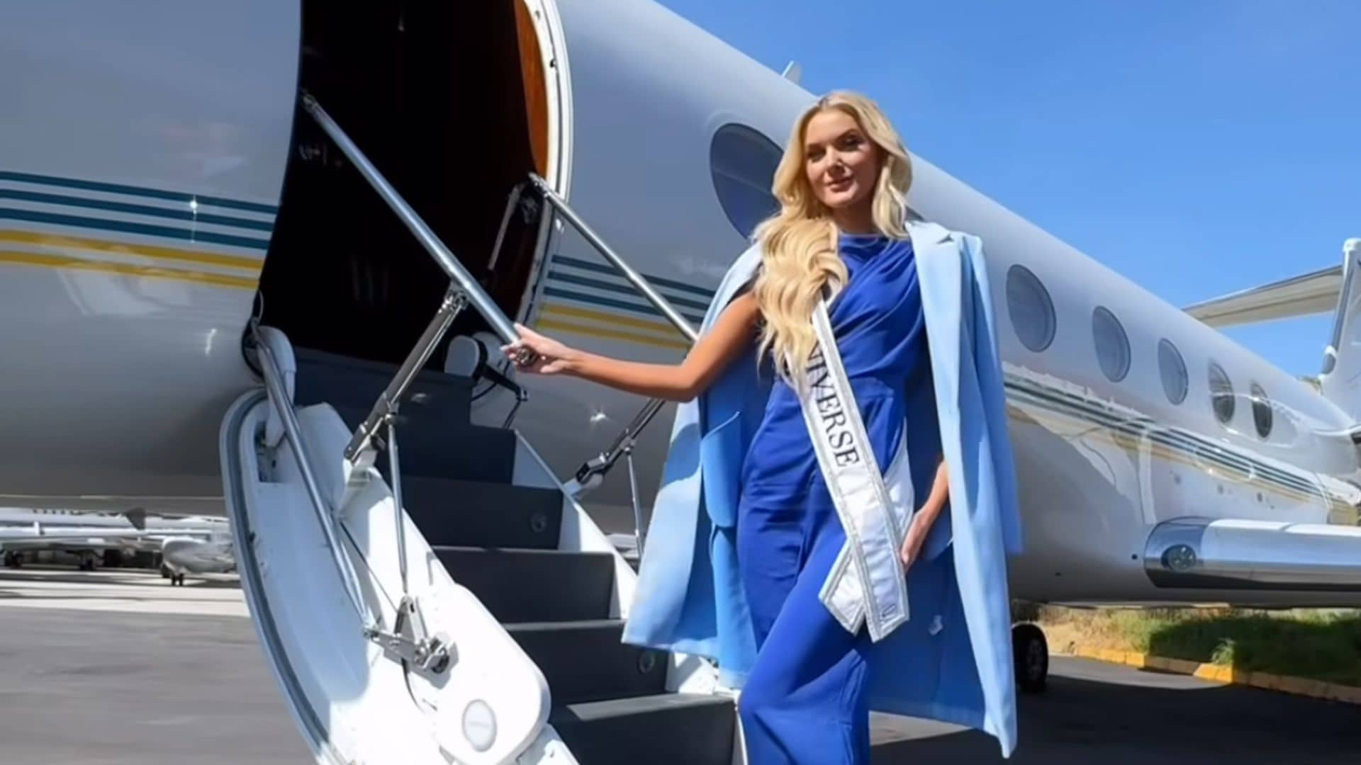 De México a Estados Unidos: Miss Universe 2024 hace su primer viaje internacional