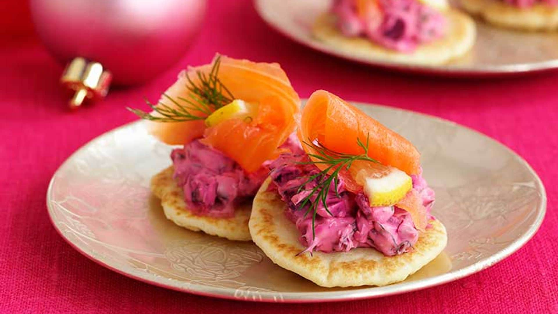 Completa tus menús navideños con estos deliciosos (y ligeros) canapés