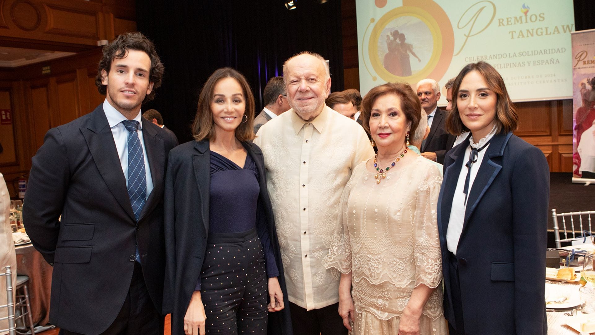 Isabel Preysler y Tamara Falcó en los Premios Tanglaw