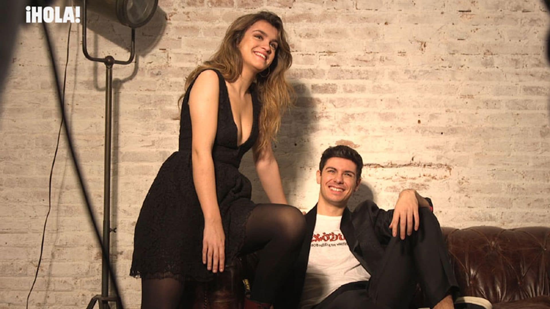 ¡Saltan chispas!  Alfred y Amaia demuestran su complicidad ante las cámaras de ¡HOLA!