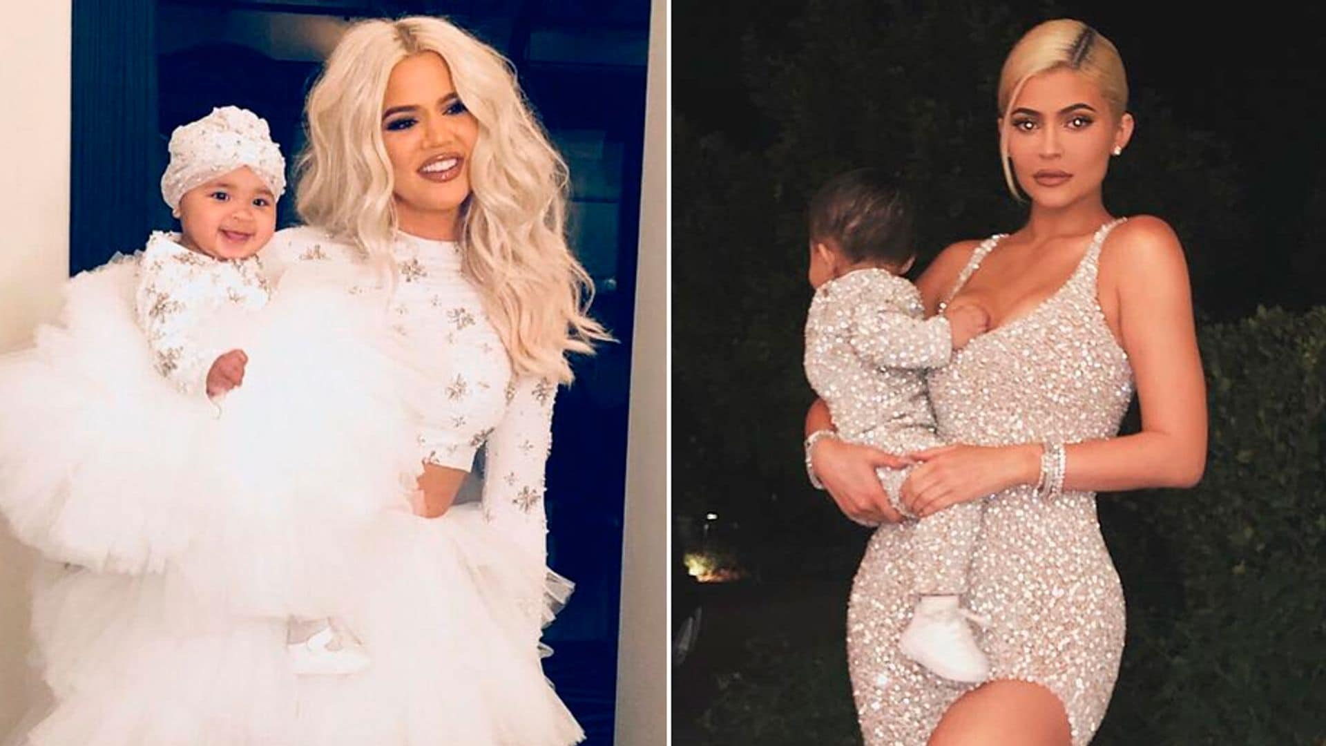 Khloé Kardashian y Kylie Jenner causan revuelo con sus 'matching outfits' navideños, ¿por qué?