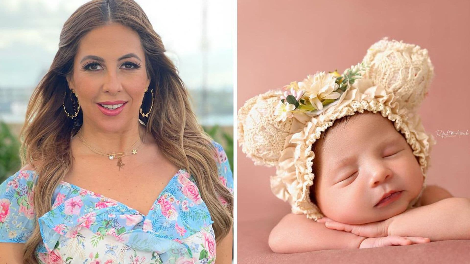 Capri Blu, la hija de Chiquibaby, en su primera sesión de fotos ¡de lo más tierna!