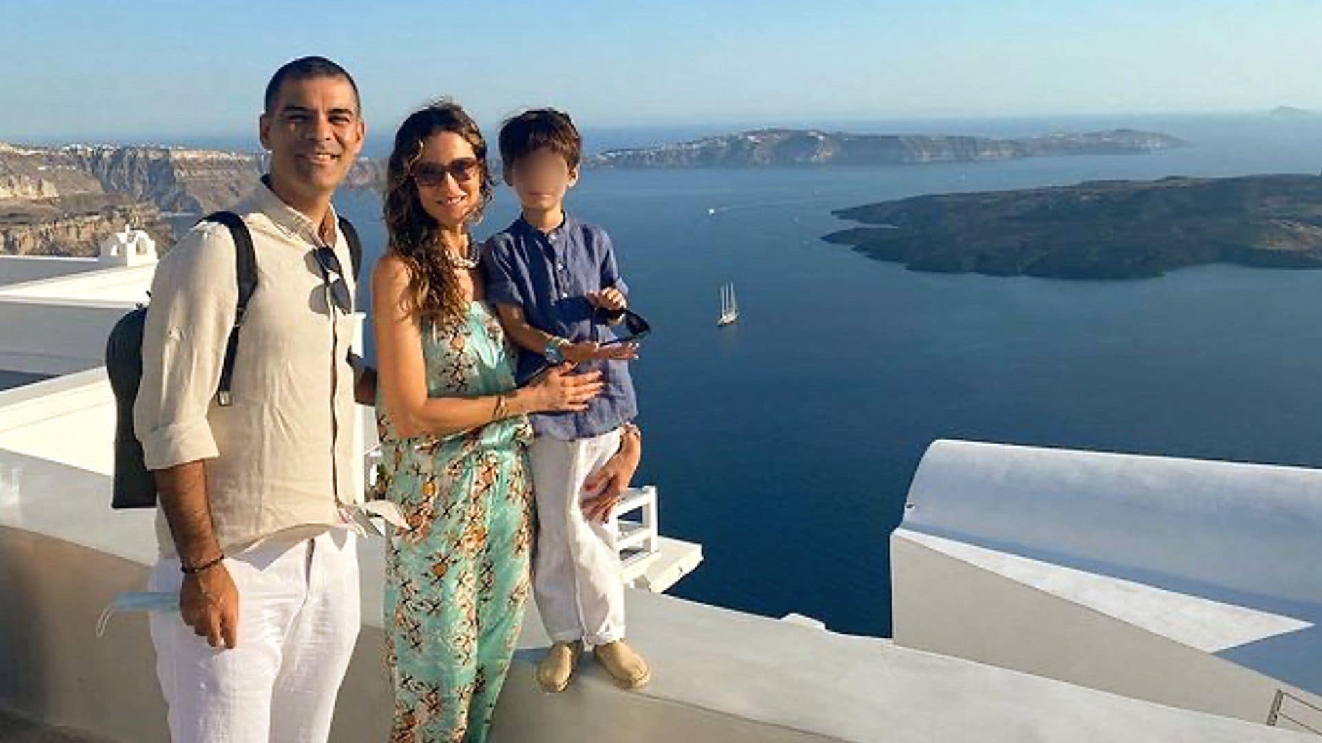 ﻿¡Paseos en camello y espectaculares baños en Santorini! Las paradisíacas vacaciones de Jaydy Michel en familia