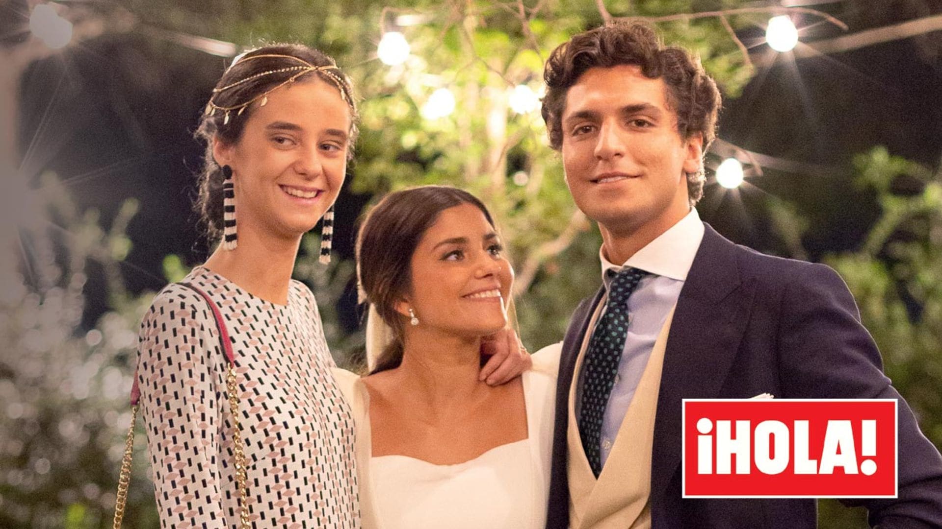 Fotografías exclusivas en ¡HOLA!: Victoria Federica, exótica elegancia en la boda de María García de Jaime