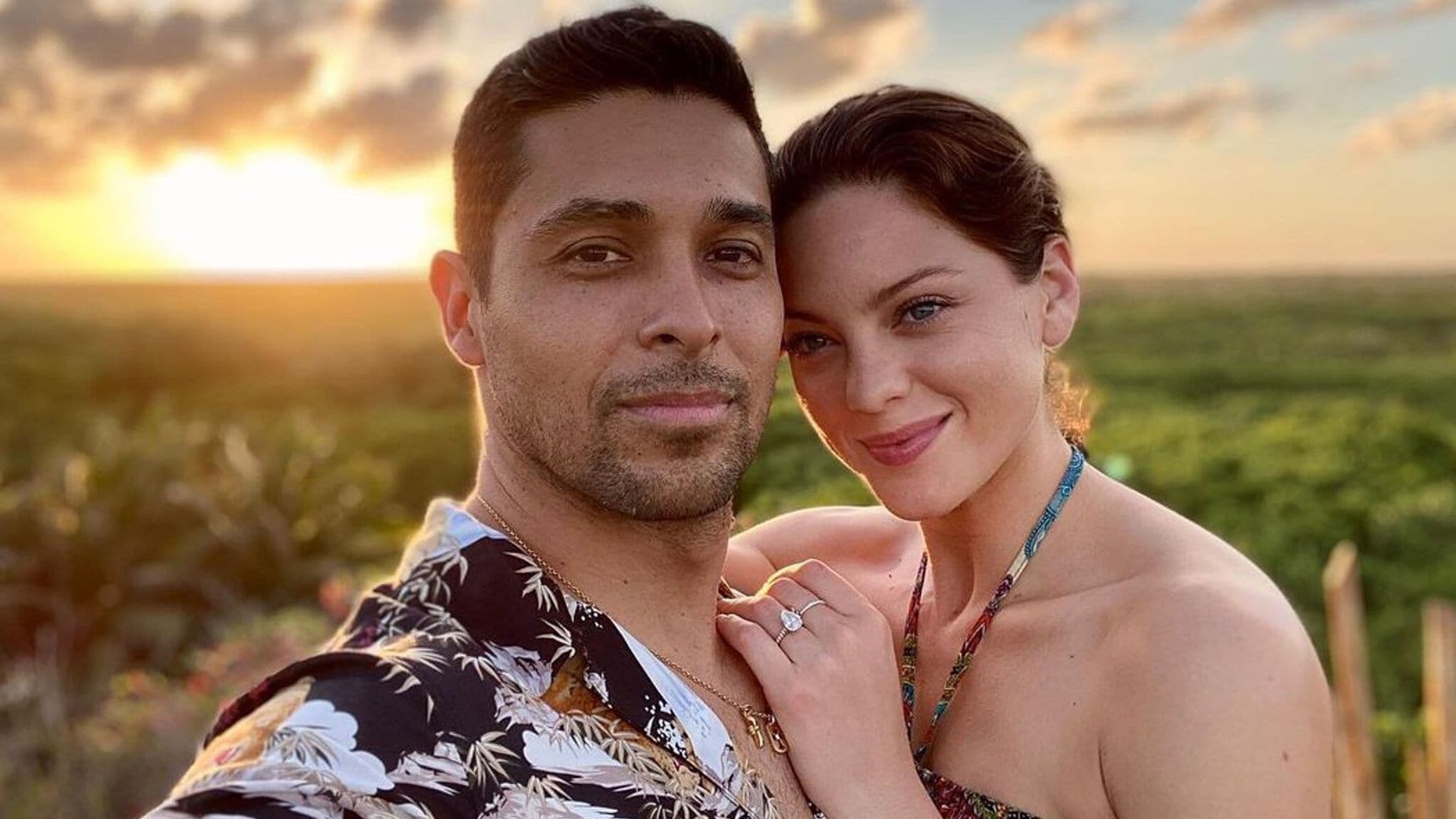 Wilmer Valderrama y Amanda Pacheco ya saben qué les traerá la cigüeña y es...