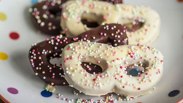 galletas mascara de carnaval