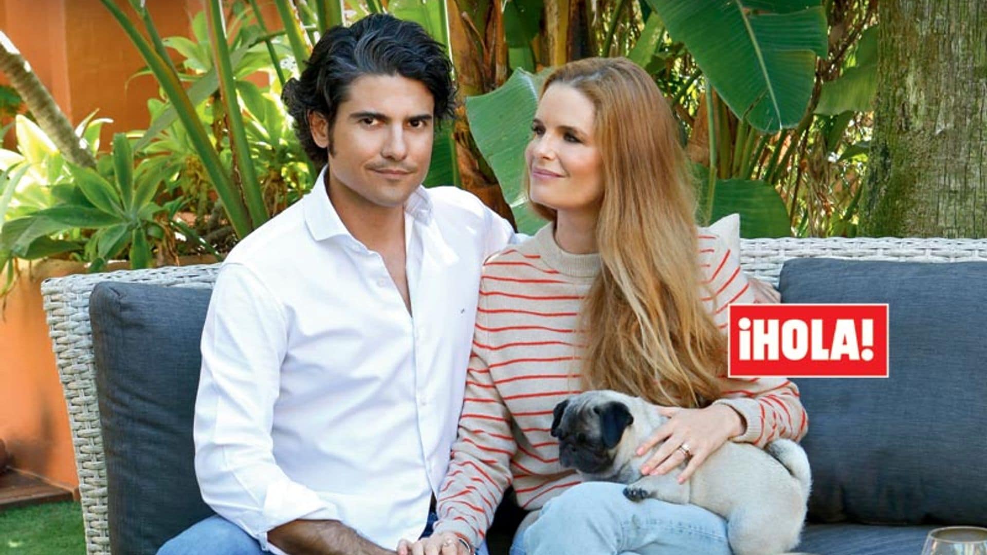 En ¡HOLA!: Olivia de Borbón y Julián Porras anuncian que esperan su segundo hijo