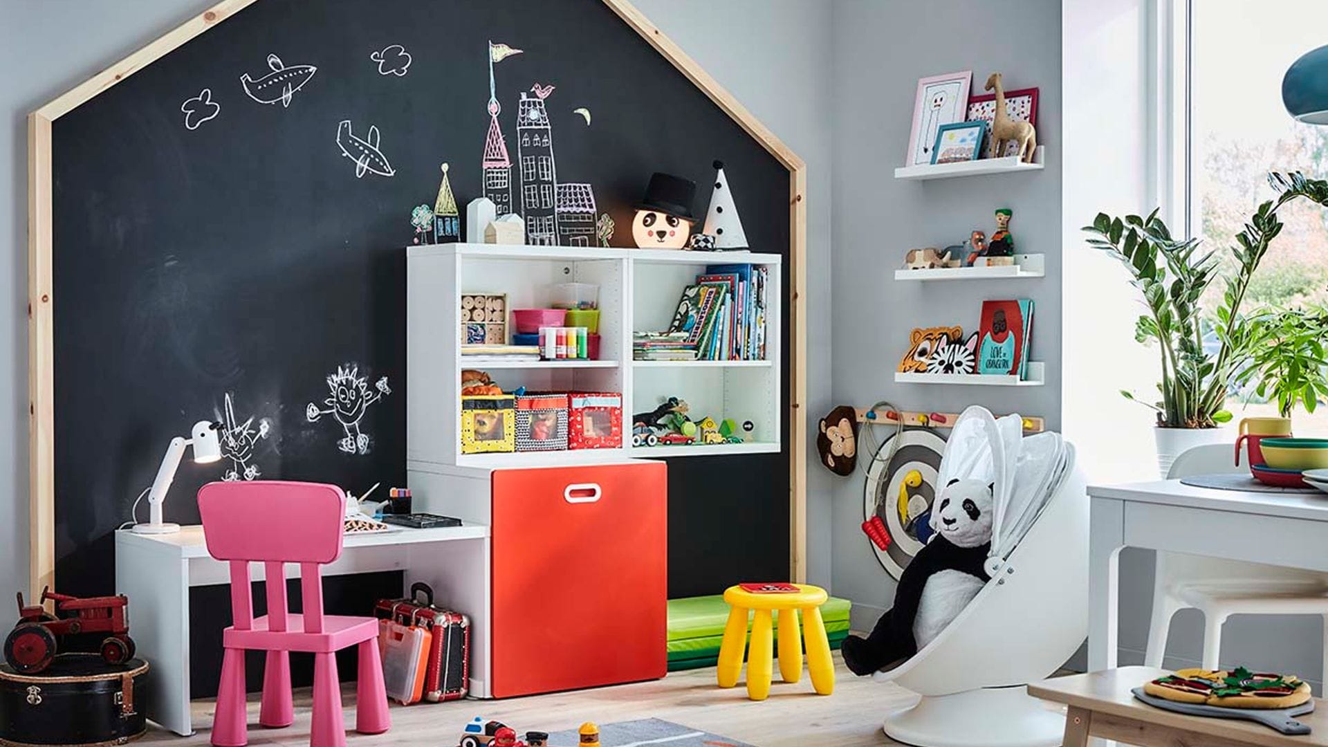 Ideas para montar un cuarto de juegos para los niños