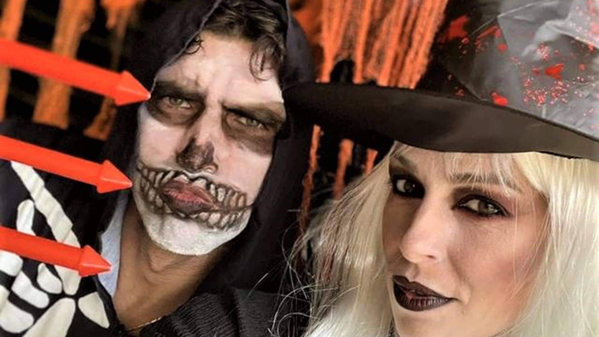 Eva y Cayetano, la pareja más romántica de Halloween: 'El trato era que bailáramos hasta que explotara el universo'