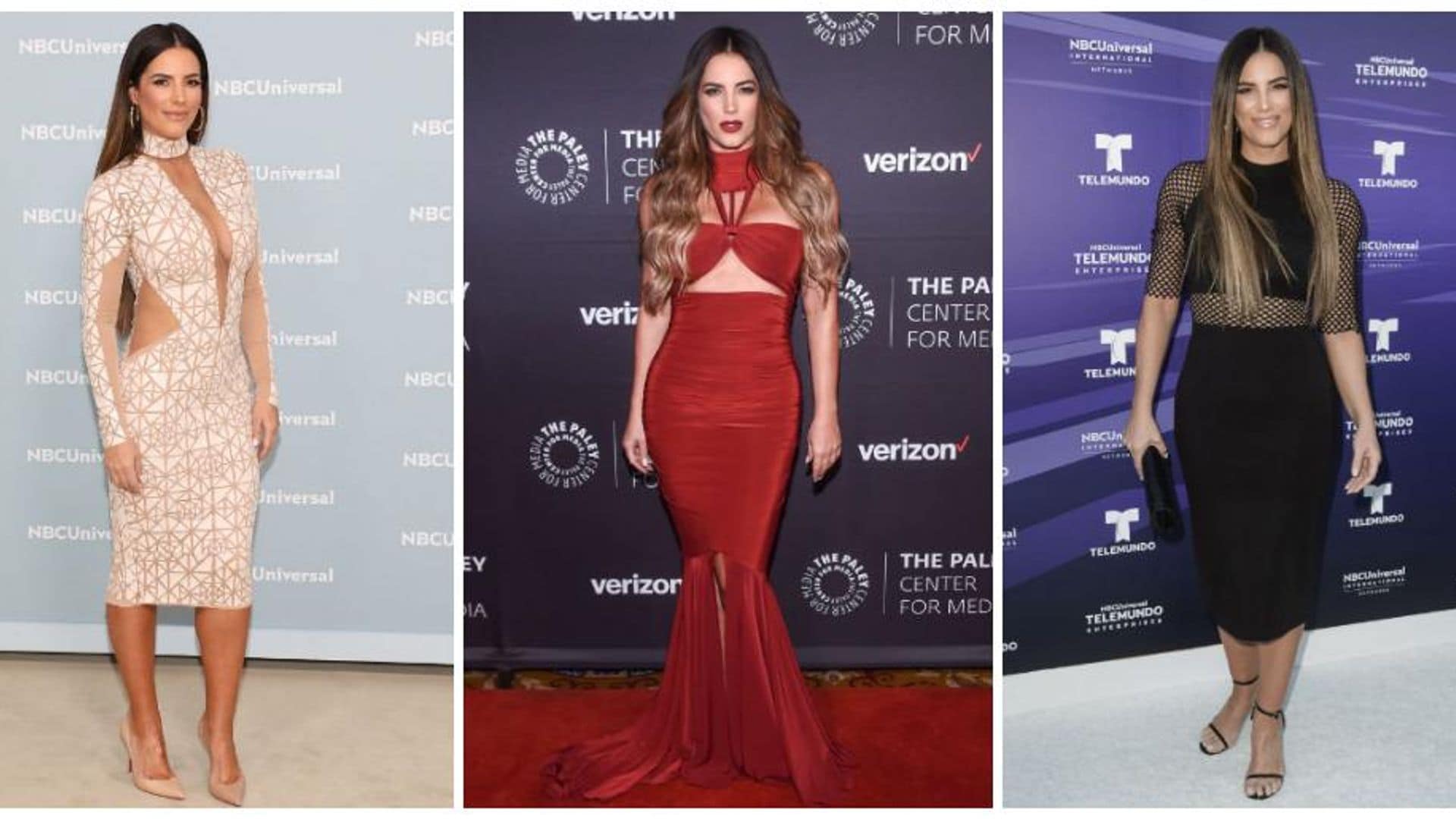 'Chic' y 'trendy': los vestidos que lució Gaby Espino en 2018 que siempre recordaremos