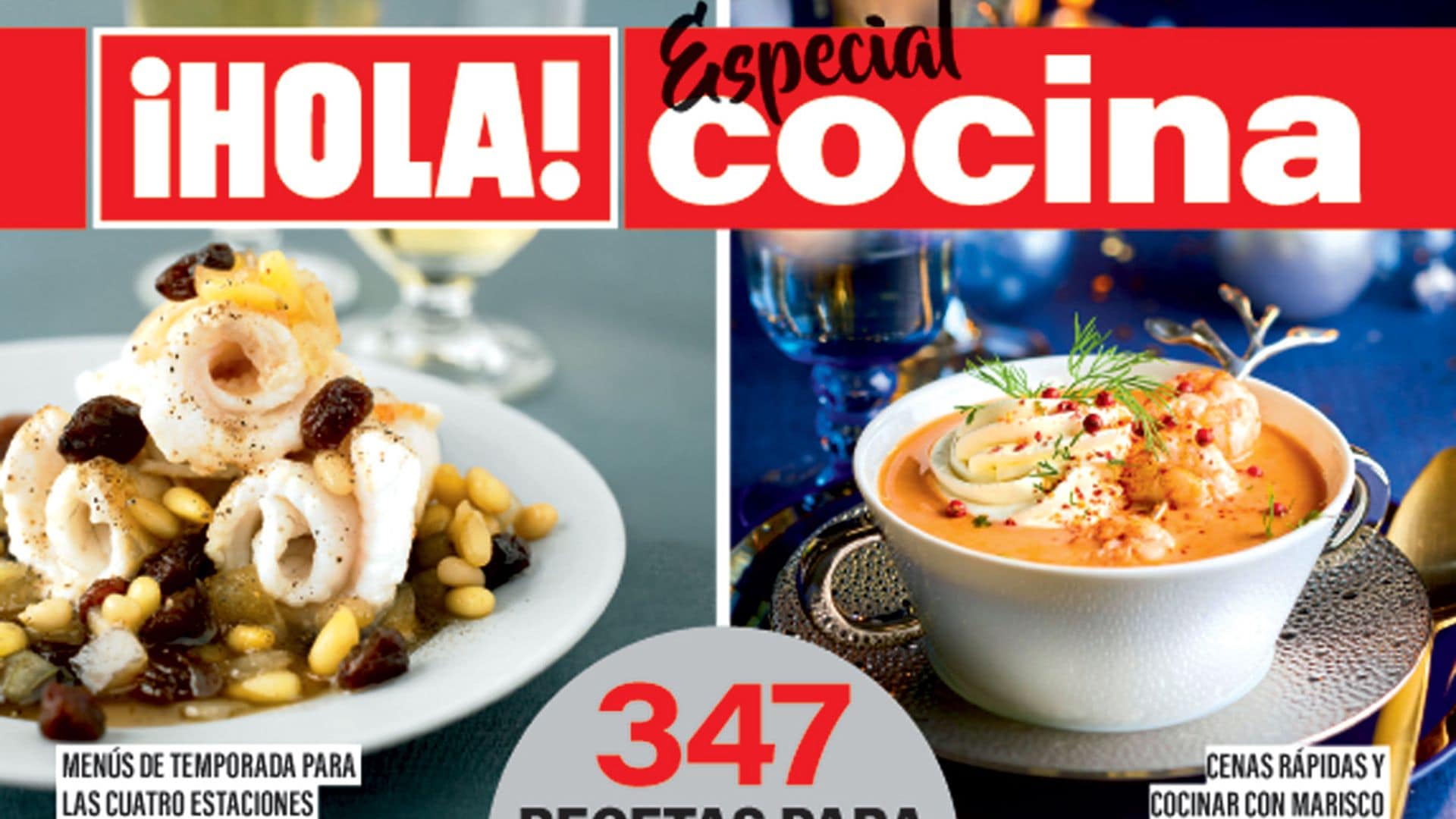 Ya está a la venta la revista ¡Hola! Cocina Navidad 2022