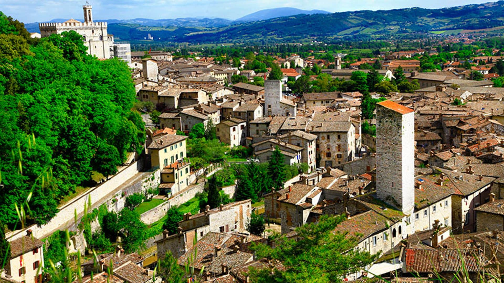 Gubbio, la ciudad de la que Eugenia Silva ha quedado prendada