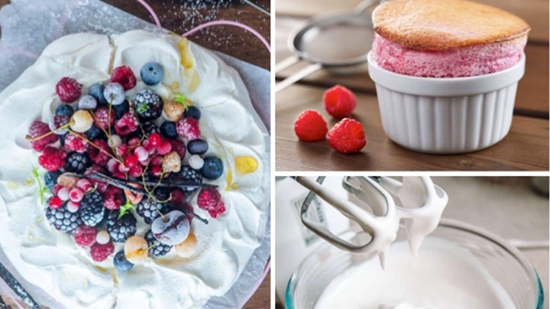 Merengues, suflés y 'pavlovas': cómo hacerlos en casa sin problemas