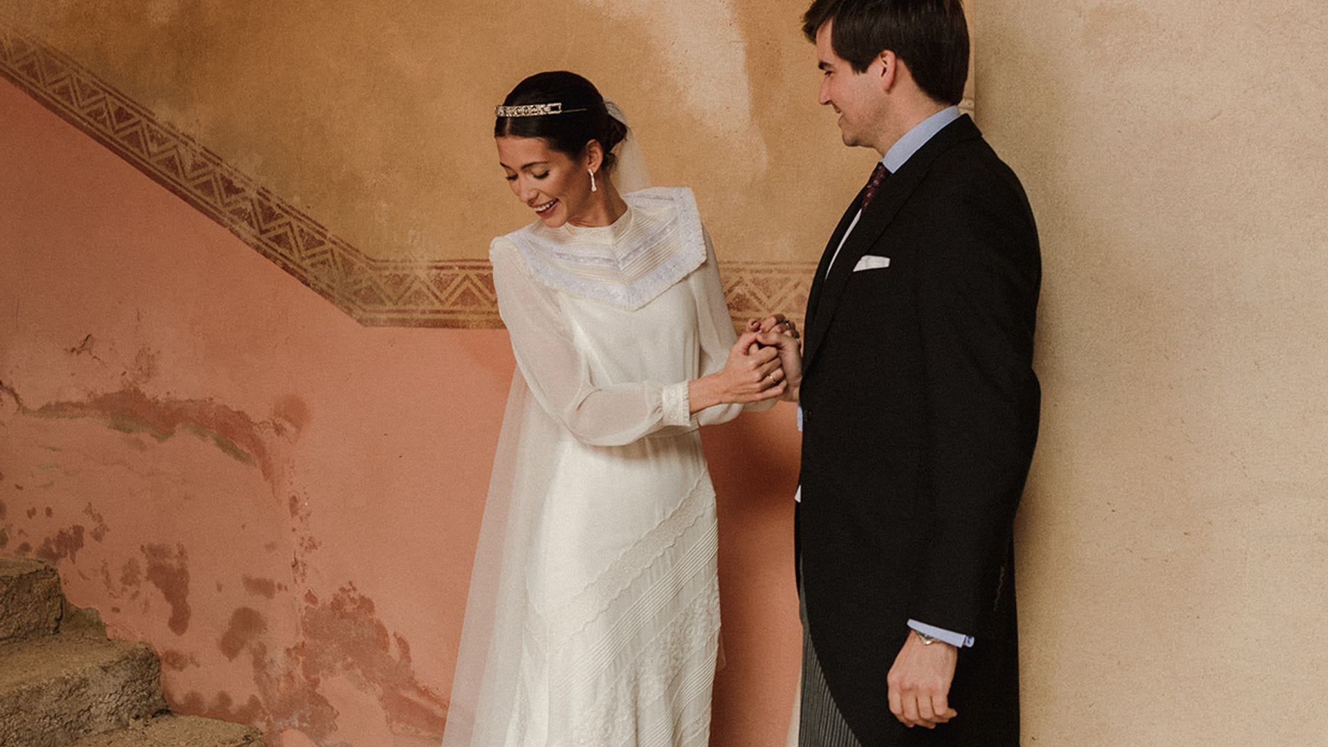 Un vestido de novia viral con toques 'vintage' para la boda de Sisi en Córdoba