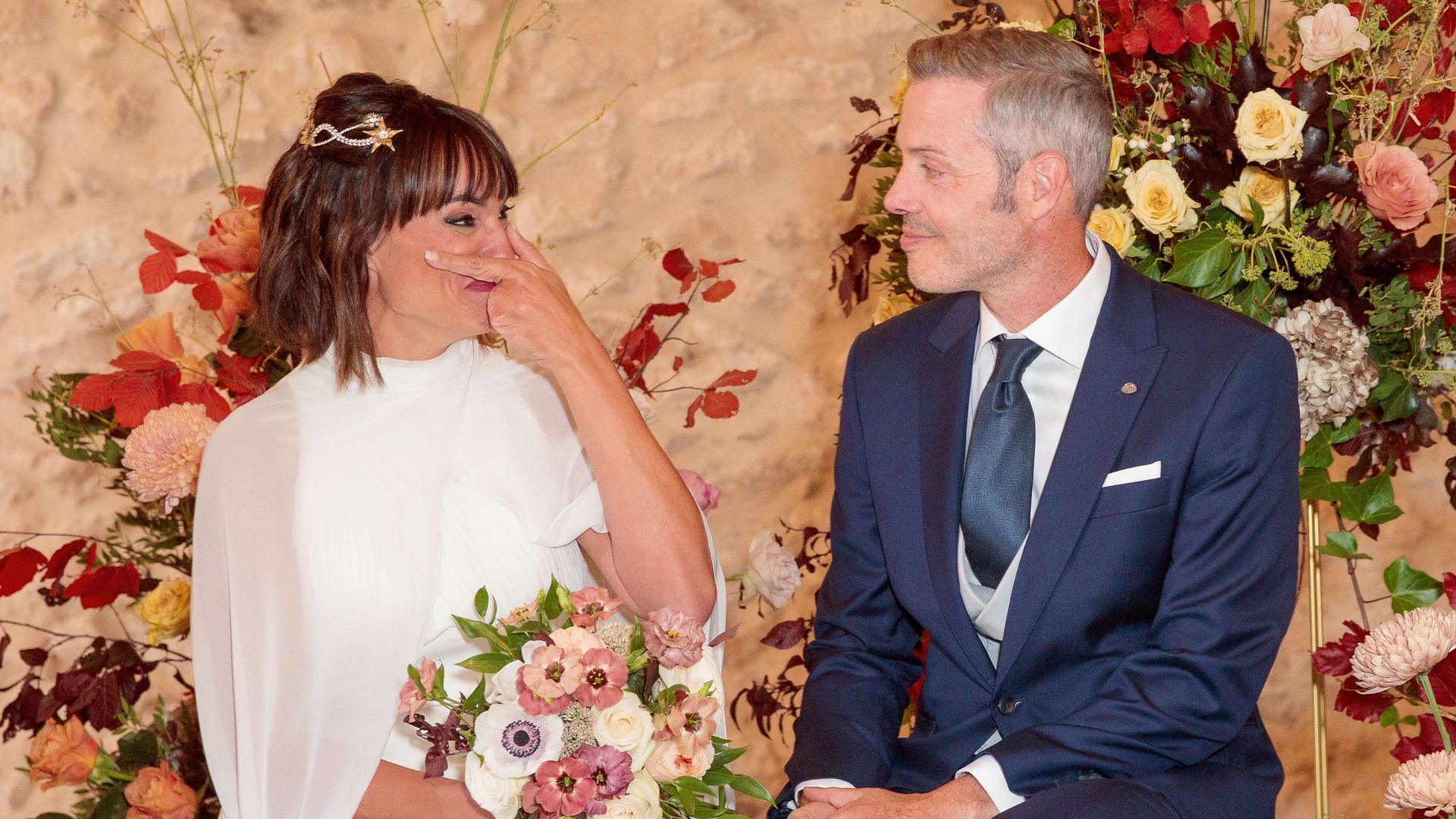 Irene Villa, muy emocionada en su boda