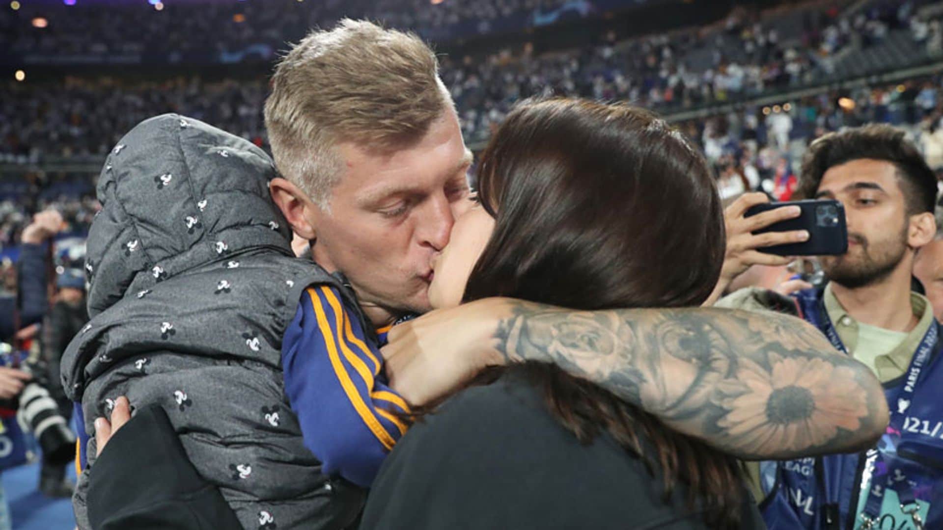 Su esposa y sus hijos, el talismán de Toni Kroos frente a un rival como España
