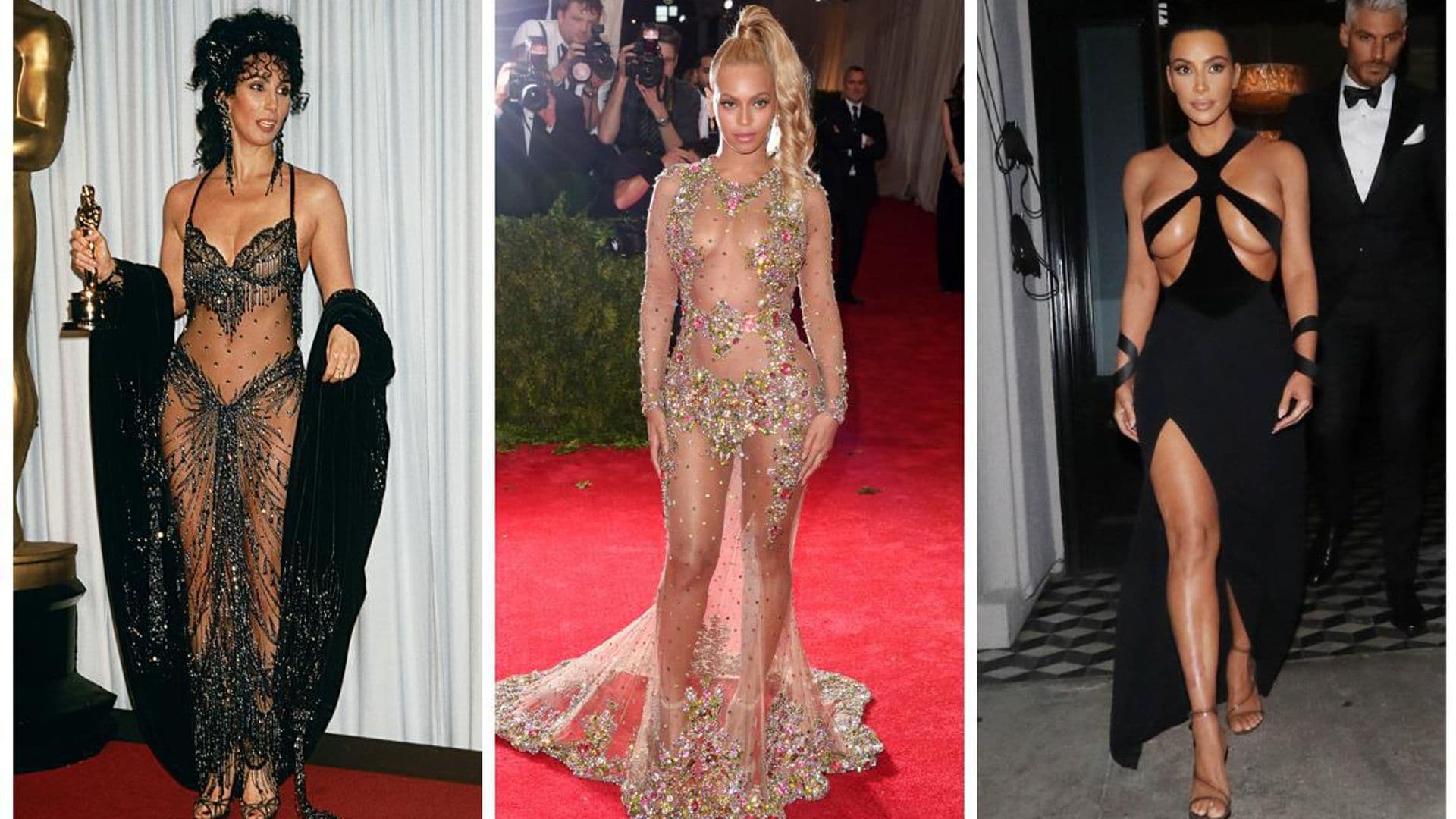 Transparencias, ‘cut outs’ y escotes: los 10 vestidos más atrevidos de la red carpet