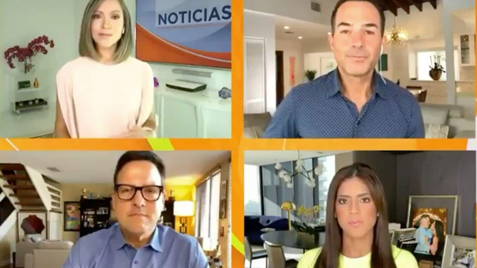 Presentadores de Despierta América revelan resultados a pruebas de contagio