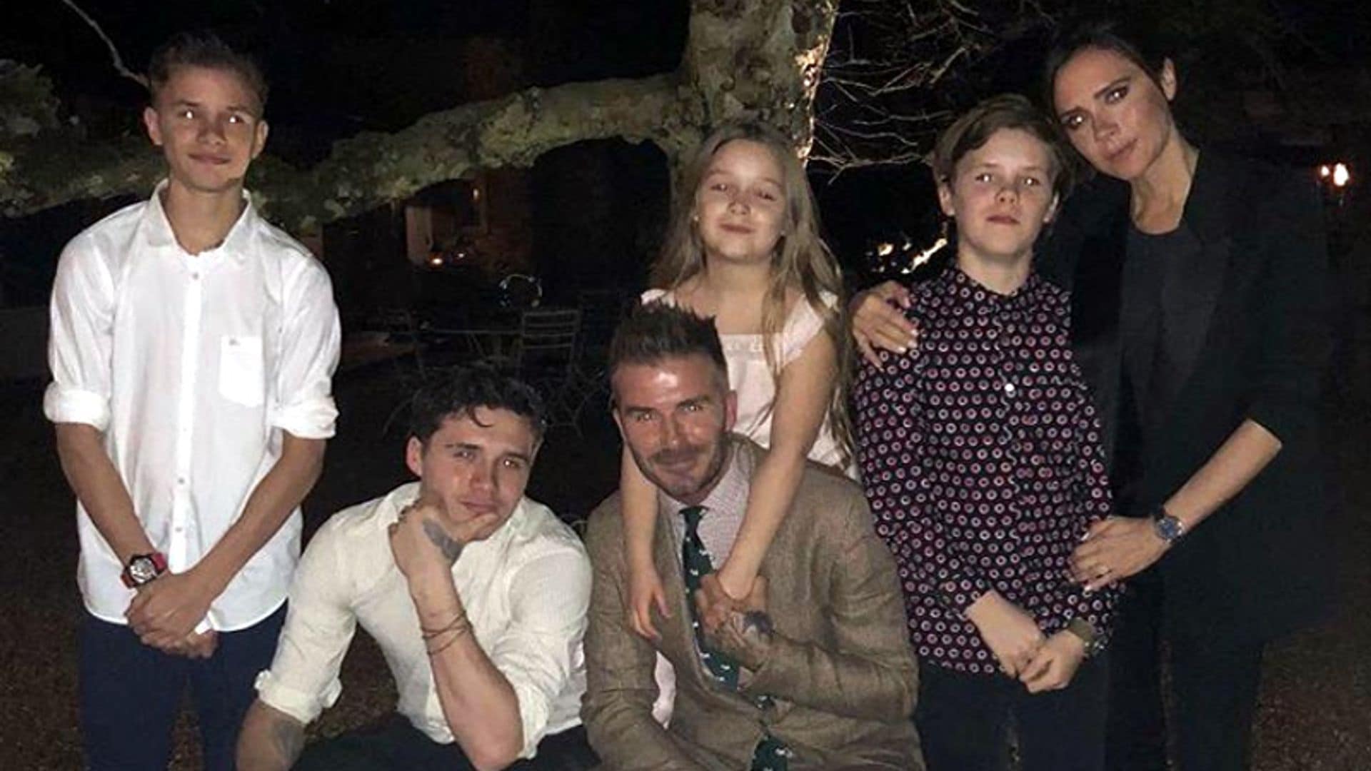 Los Beckham, de vacaciones en Indonesia cuando se produjo el terremoto